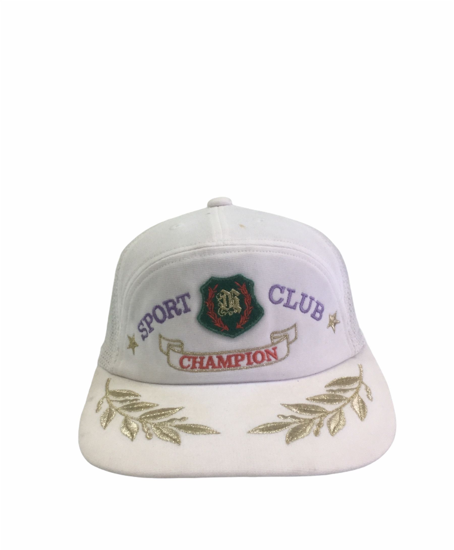 Japanese Brand Sport Club Champion Trucker 7 Panel Hat Cap Size ONE SIZE - 1 Thumbnail