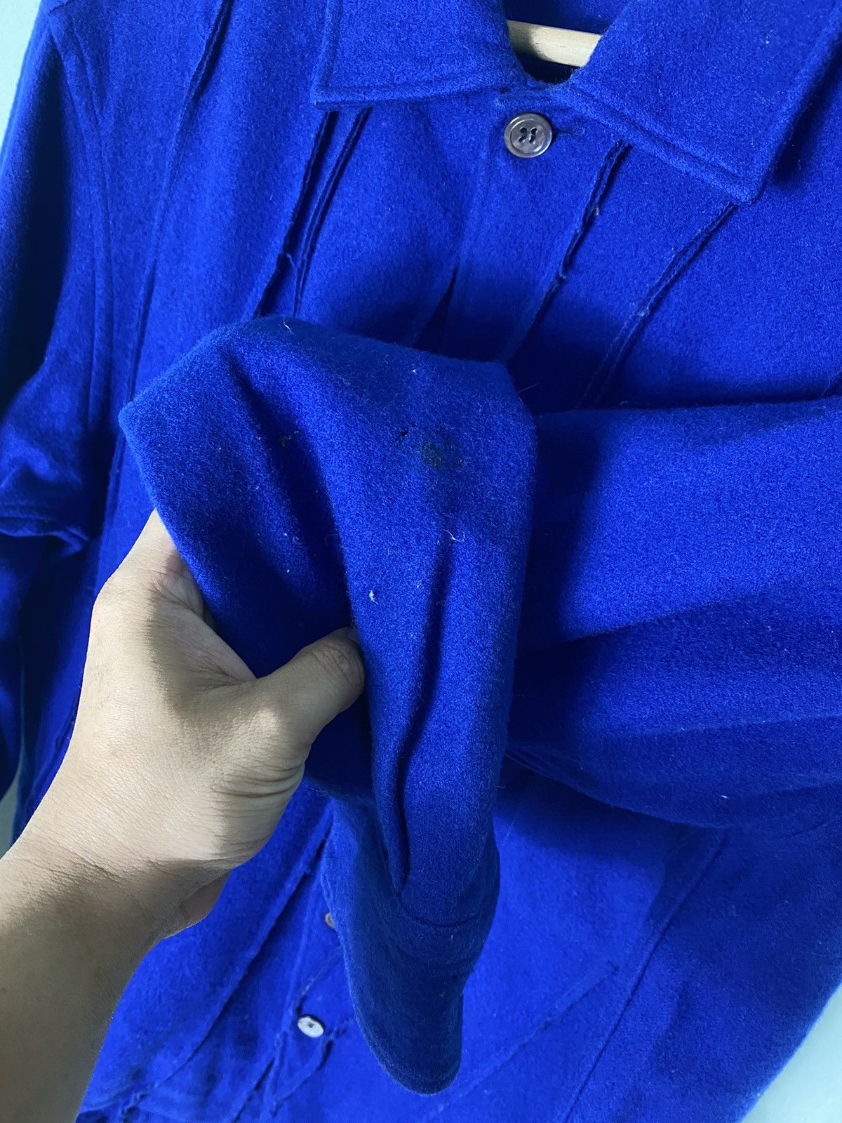 Comme des Garcons Homme 💥Last Drop💥Comme Des Garcons Homme ‘Raw Front’ Wool Size US L / EU 52-54 / 3 - 9 Thumbnail