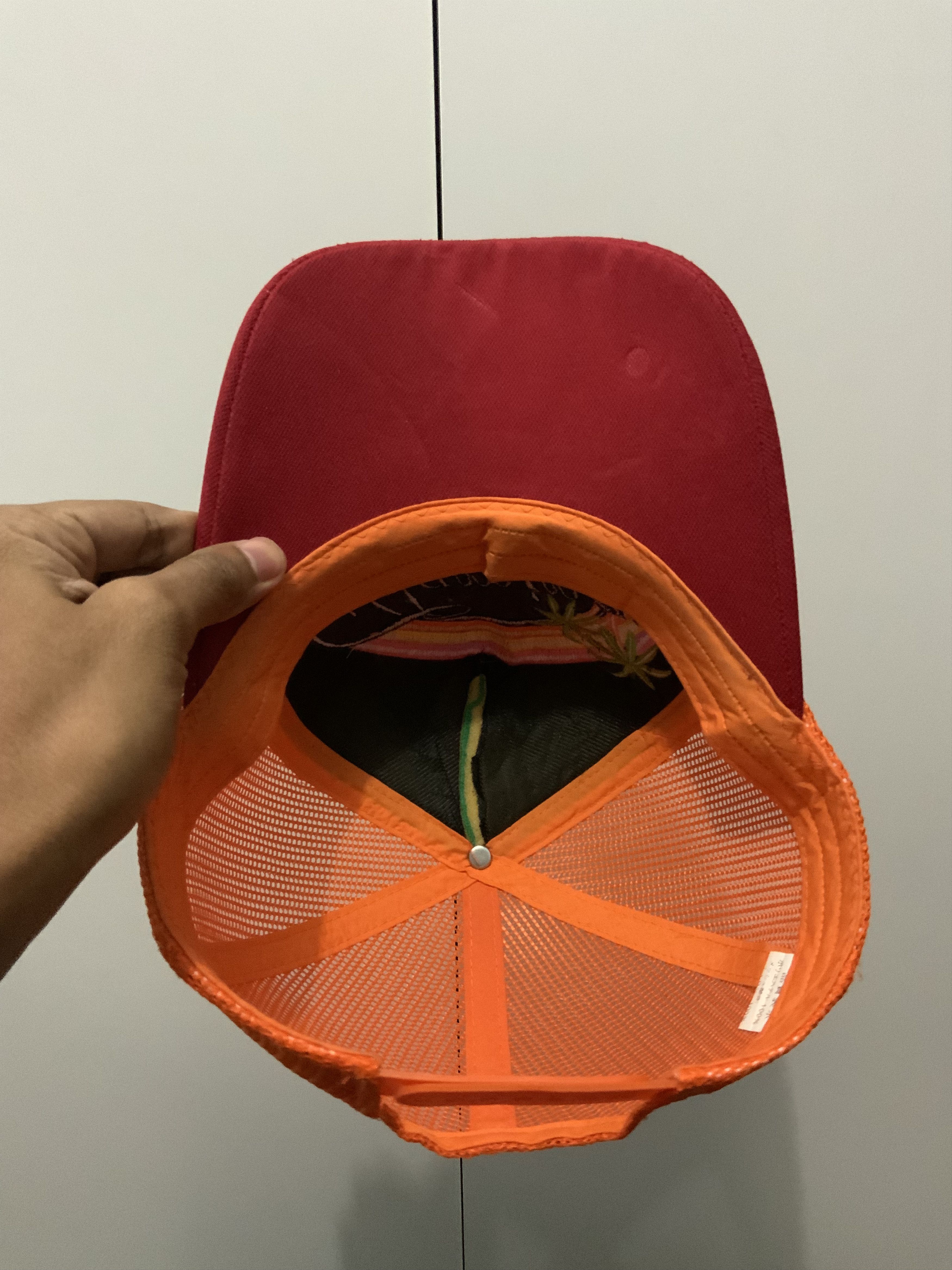 If Six Was Nine Flamingo Rainbow Multicolor Trucker Hat Size ONE SIZE - 8 Thumbnail