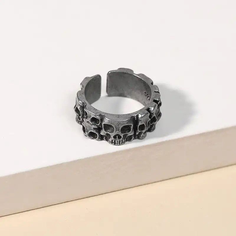 Other Skull Stainless Steel Ring - Size 5.75 Size ONE SIZE - 1 Thumbnail