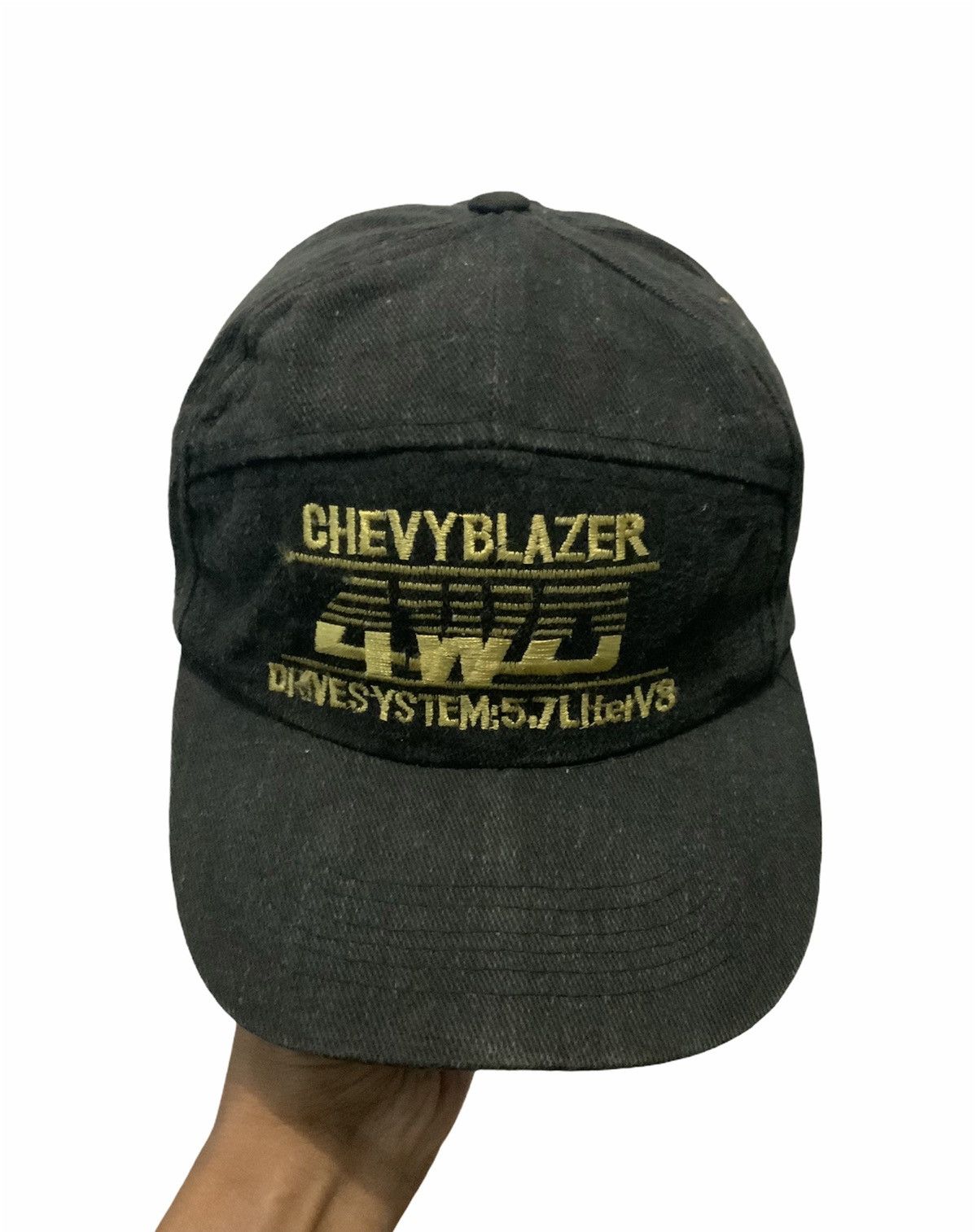 Vintage Vintage Chevy Blazer 4WD Drive Rare 7 Panel Hat Size ONE SIZE - 6 Thumbnail
