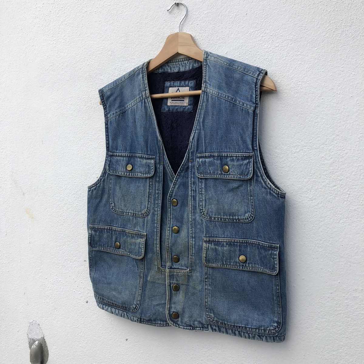Japanese Brand VINTAGE UTILITY MULTI POCKET VEST SAFARI ROOKIE Size US M / EU 48-50 / 2 - 2 Thumbnail