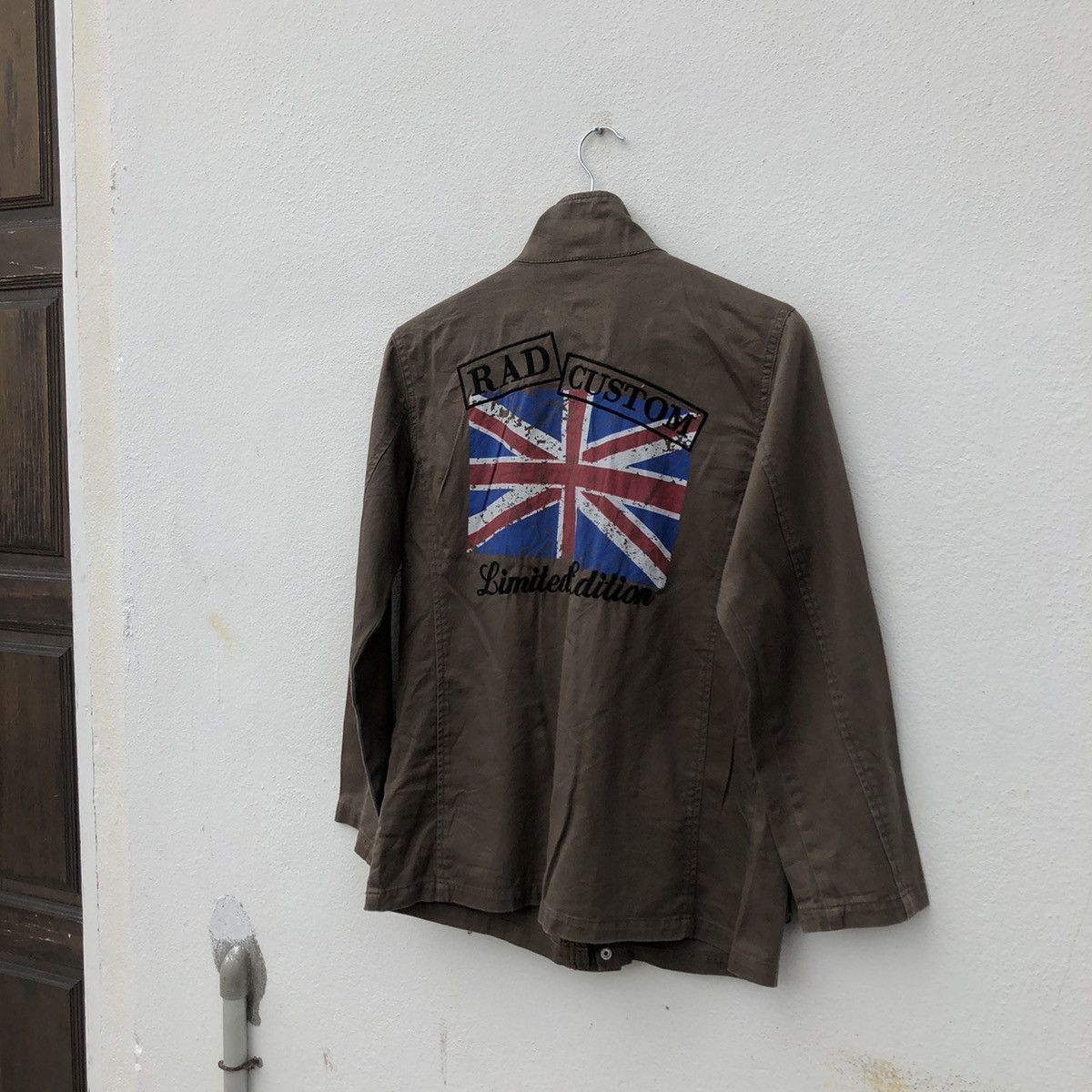 Japanese Brand VINTAGE BIKER JACKET RAD CUSTOM LIMITED EDITION BIG LOGO Size US M / EU 48-50 / 2 - 9 Thumbnail