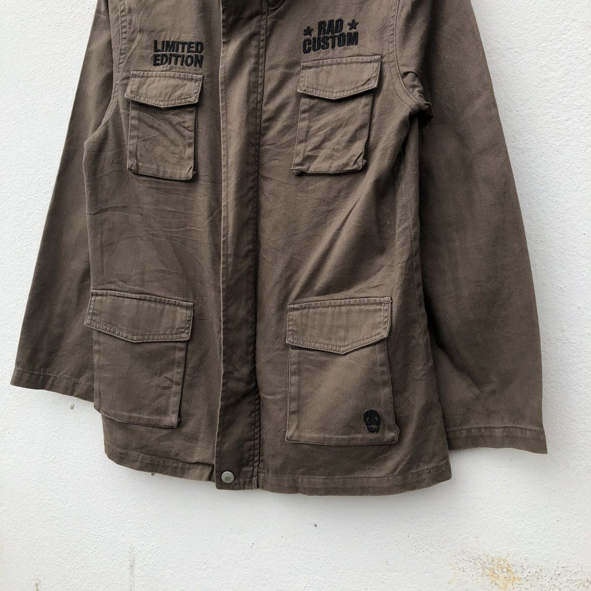 Japanese Brand VINTAGE BIKER JACKET RAD CUSTOM LIMITED EDITION BIG LOGO Size US M / EU 48-50 / 2 - 5 Thumbnail