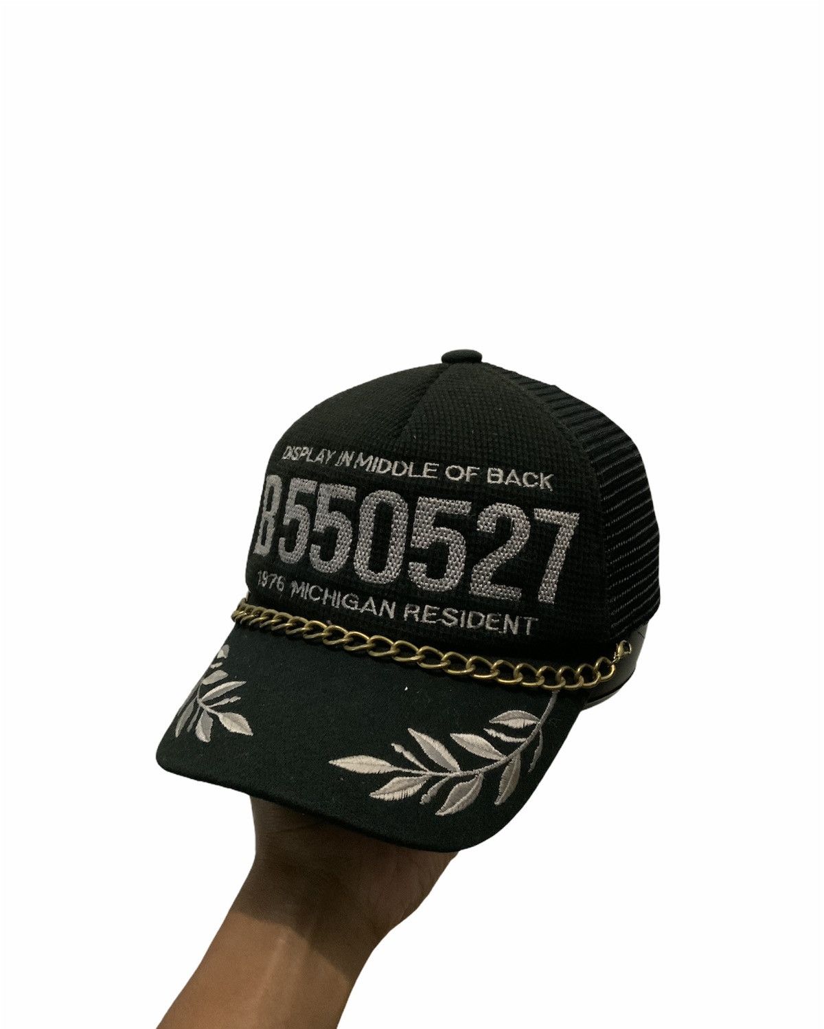 Japanese Brand B550527 1976 Michigan Resident Kmrii Trucker Hat Size ONE SIZE - 1 Thumbnail