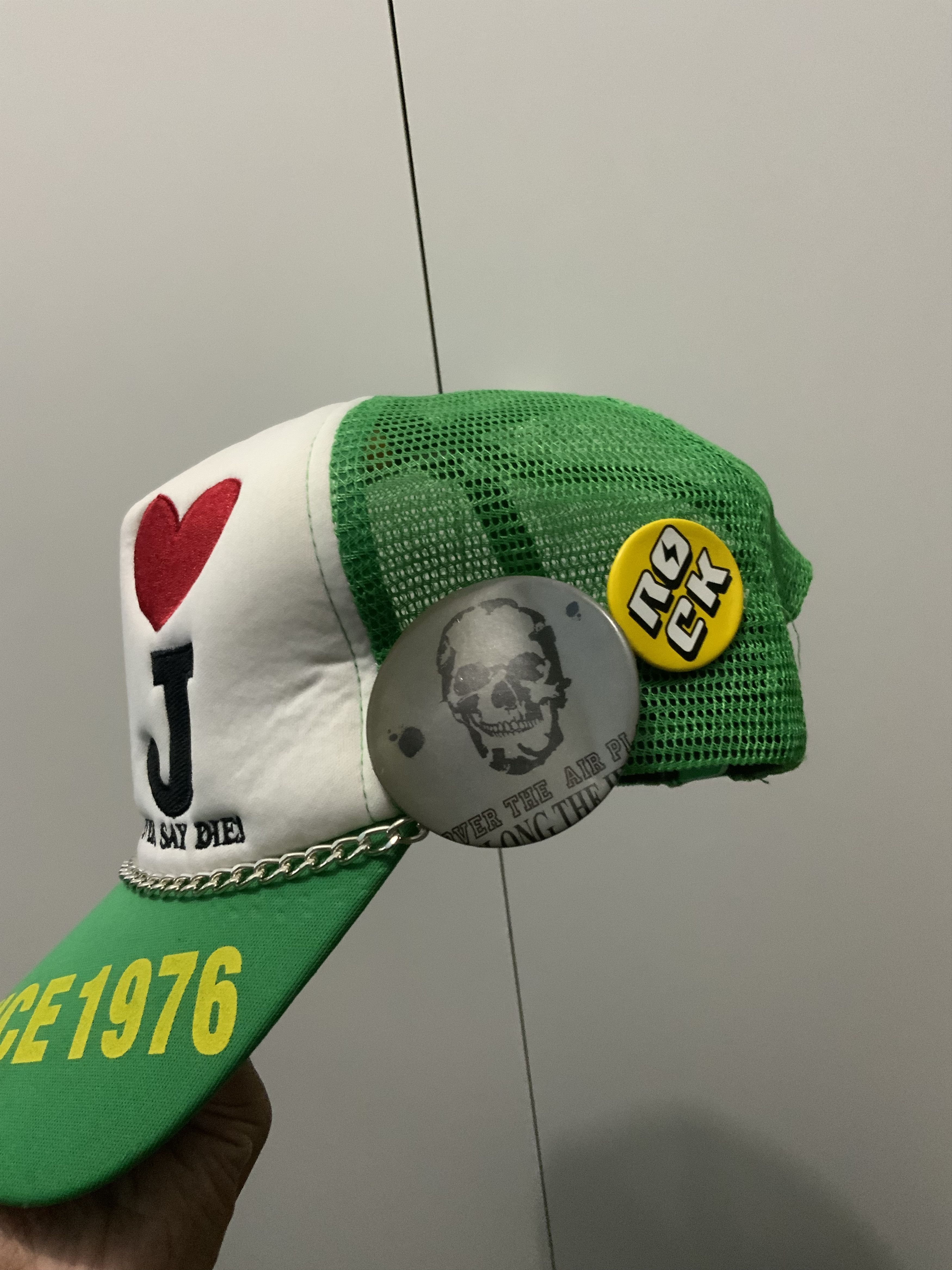 20471120 I love MJ Goodgies Never say Die! Rare Trucker Hat Size ONE SIZE - 13 Thumbnail