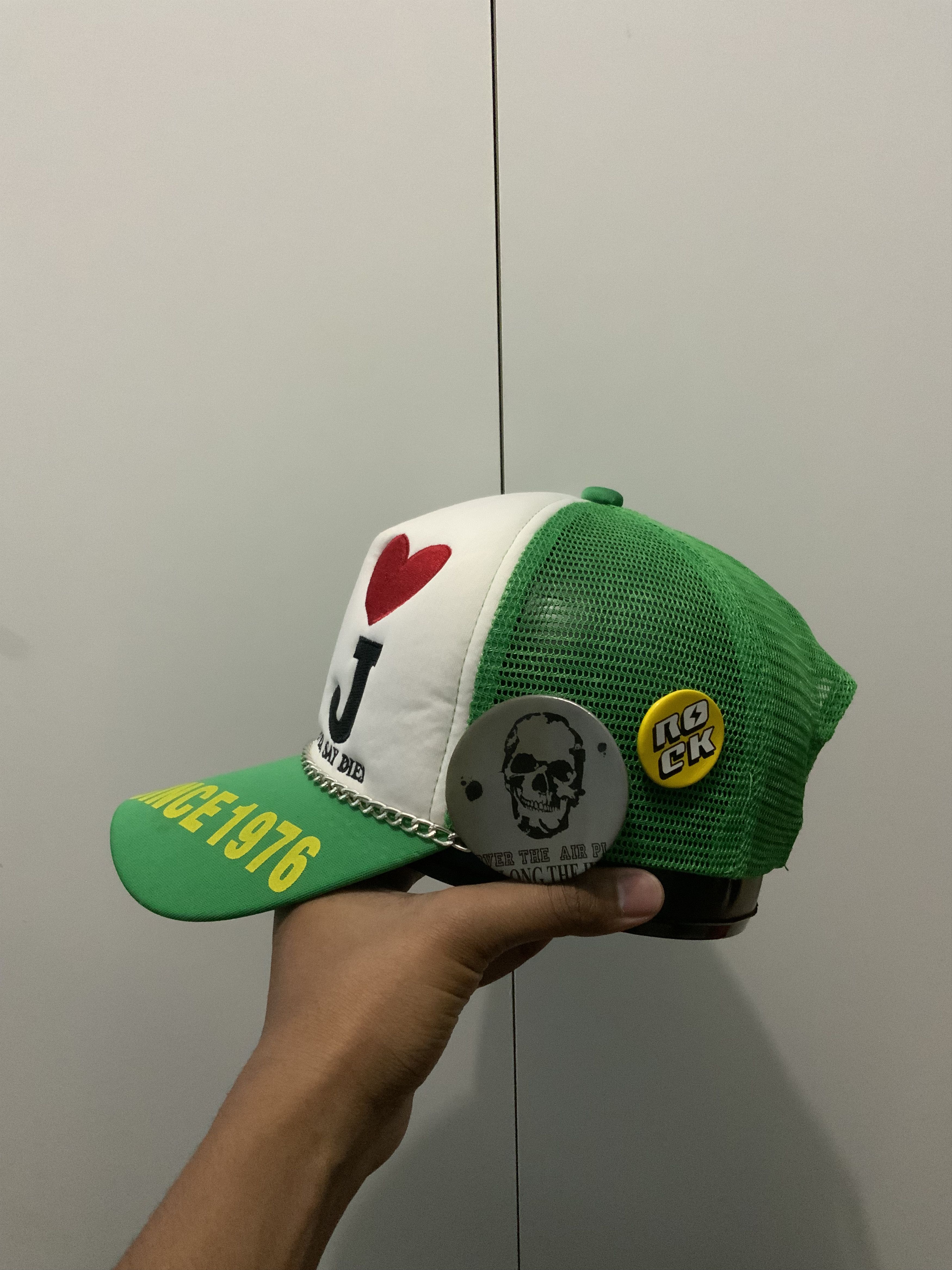 20471120 I love MJ Goodgies Never say Die! Rare Trucker Hat Size ONE SIZE - 5 Thumbnail
