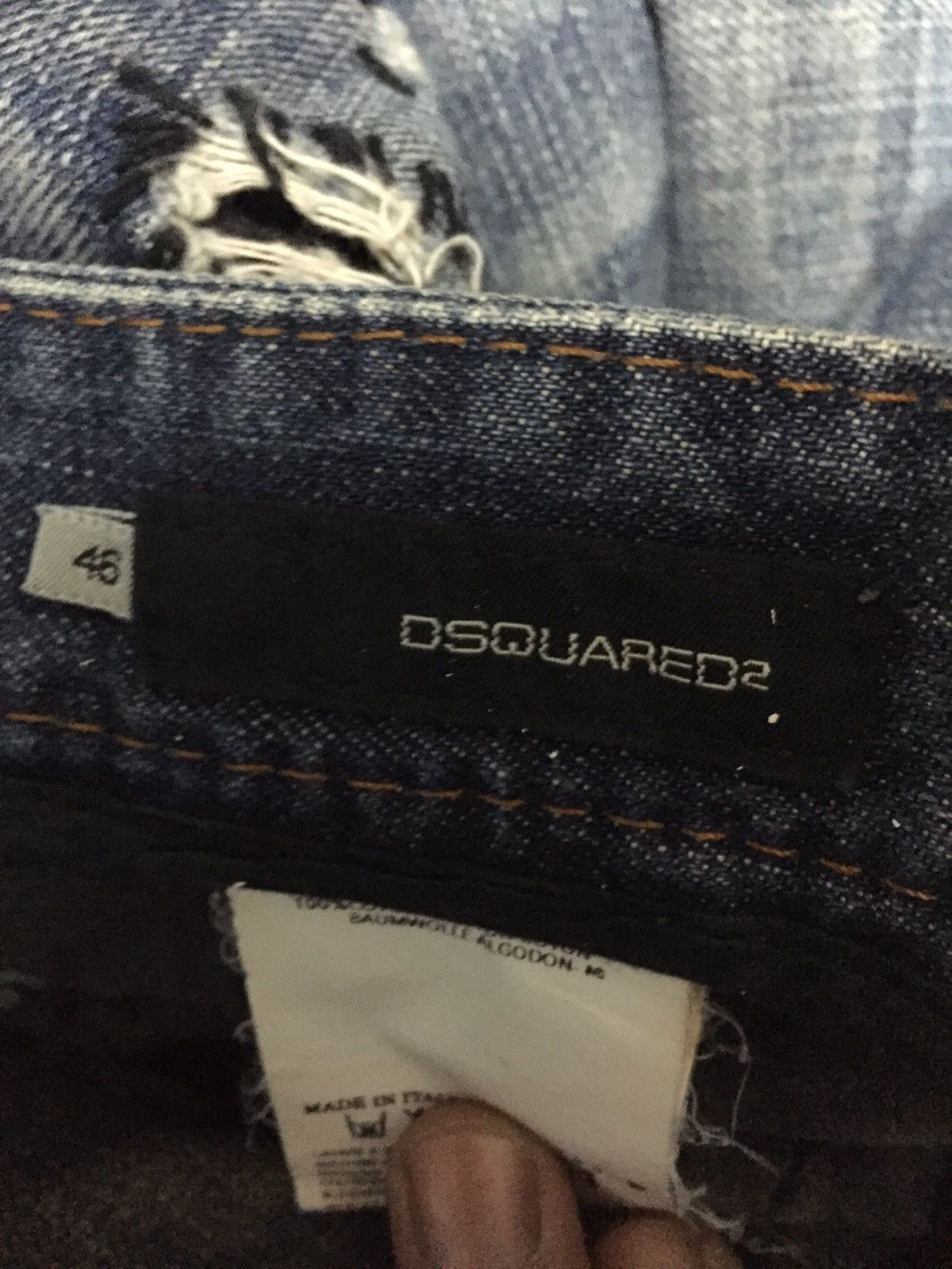 Dsquared2 Dsquared2 Faith Denim Rare Design Destress Size US 34 / EU 50 - 3 Thumbnail