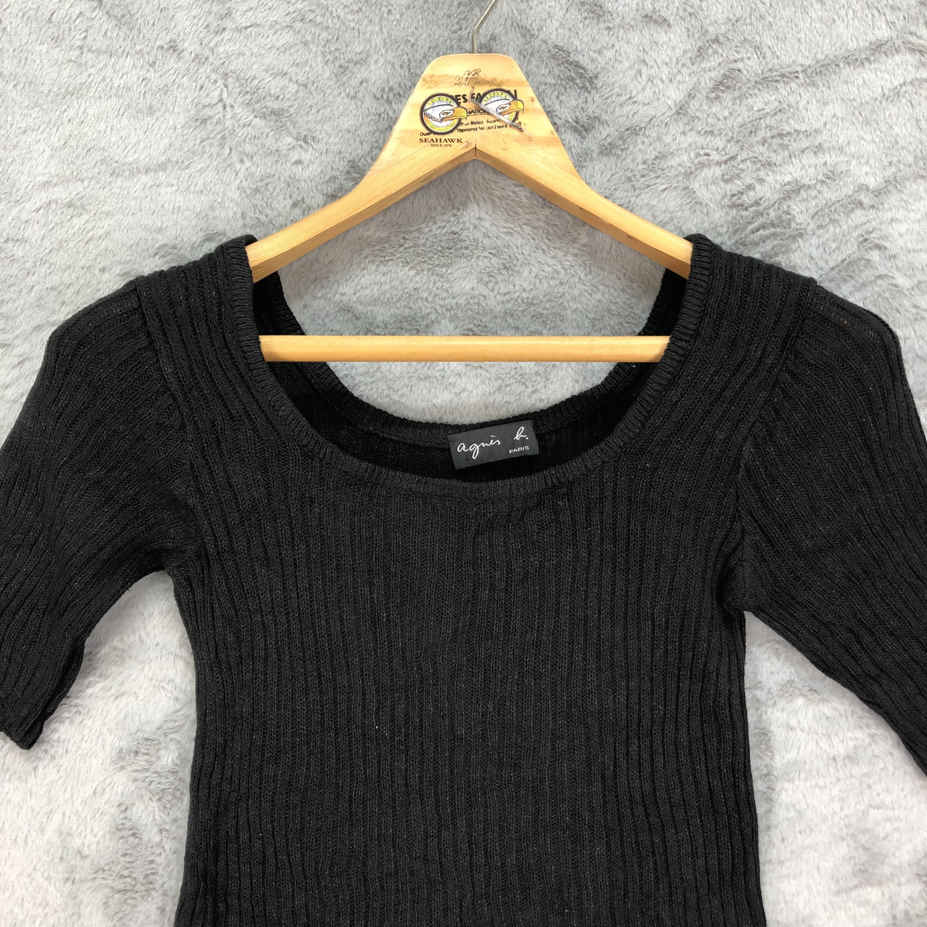 agnes b. Agnes B. Paris Made in France Shirt #4479-155 Size S / US 4 / IT 40 - 2 Thumbnail