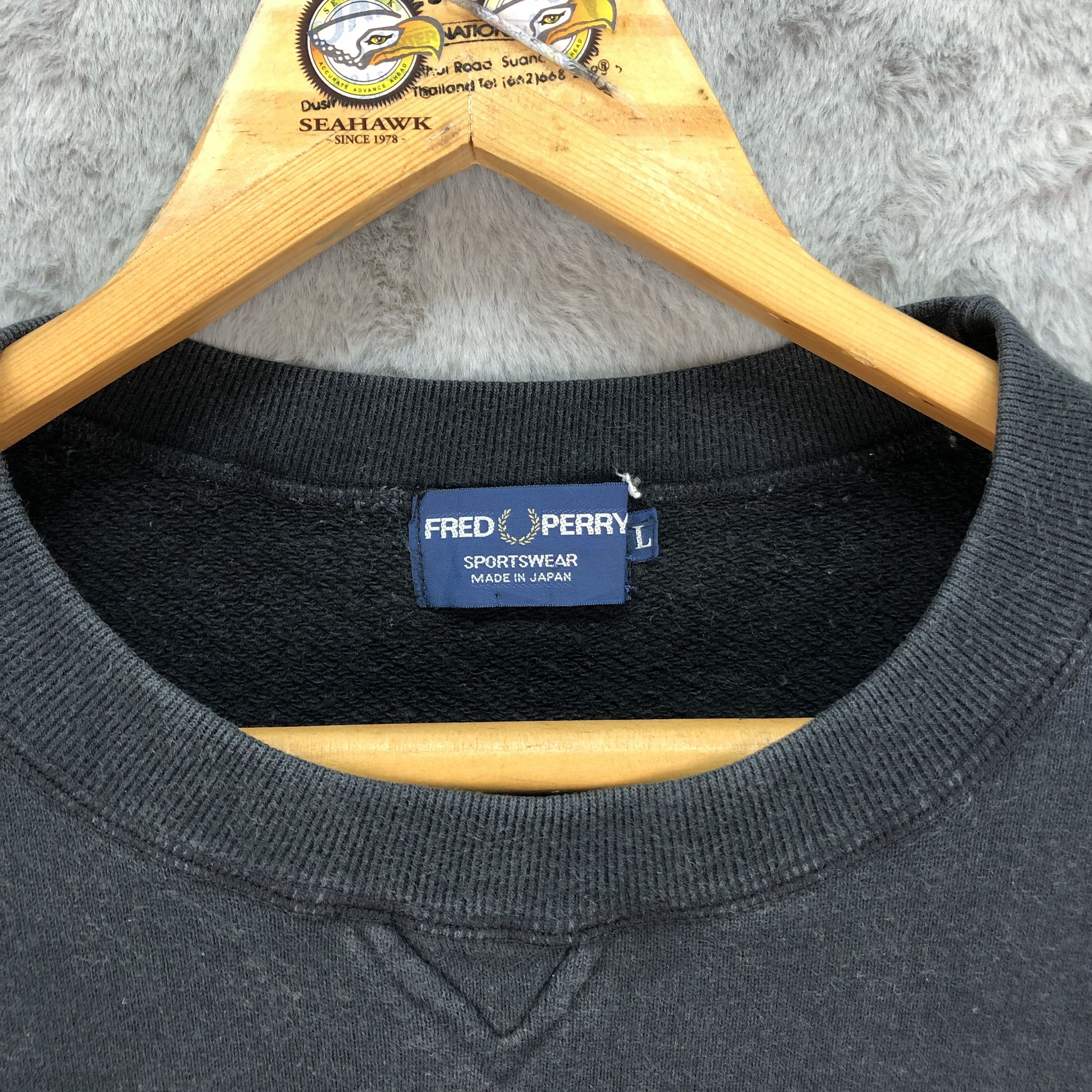 Fred Perry Fred Perry Sportswear Made in Japan Sweatshirts #4468-155 Size US L / EU 52-54 / 3 - 7 Thumbnail