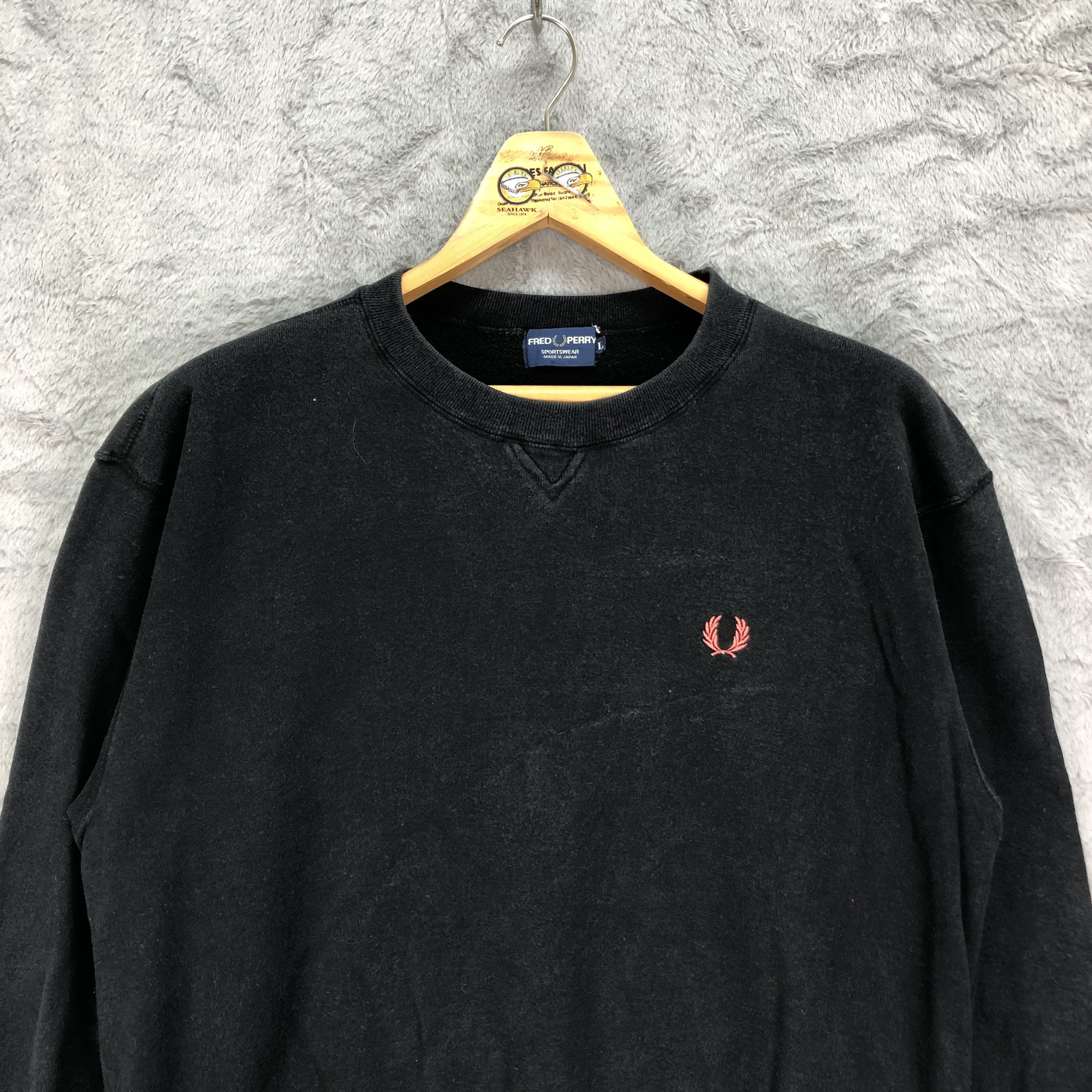 Fred Perry Fred Perry Sportswear Made in Japan Sweatshirts #4468-155 Size US L / EU 52-54 / 3 - 2 Thumbnail