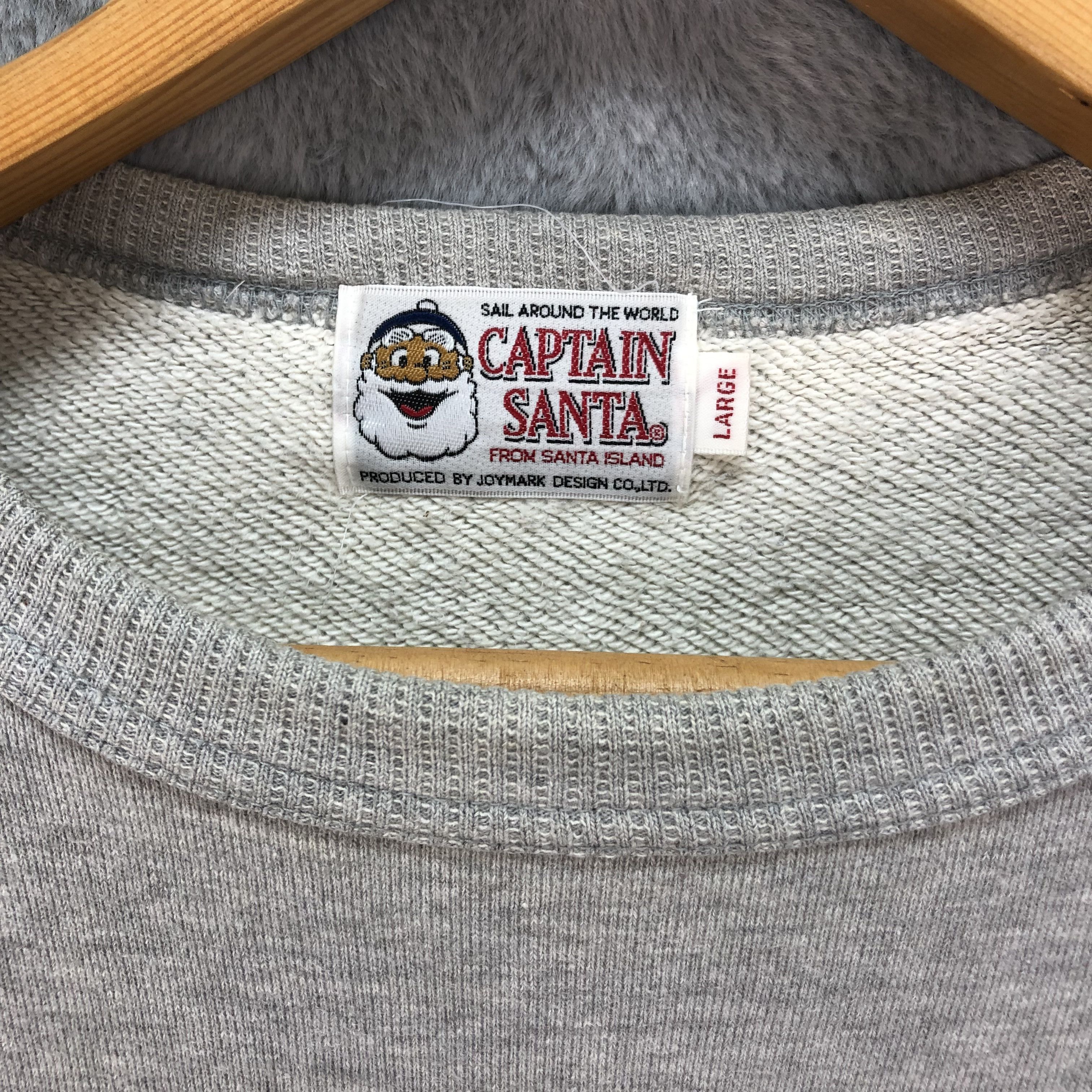 Captain Santors Captain Santa Made in Japan Printed Sweatshirts #4465-155 Size US L / EU 52-54 / 3 - 10 Thumbnail