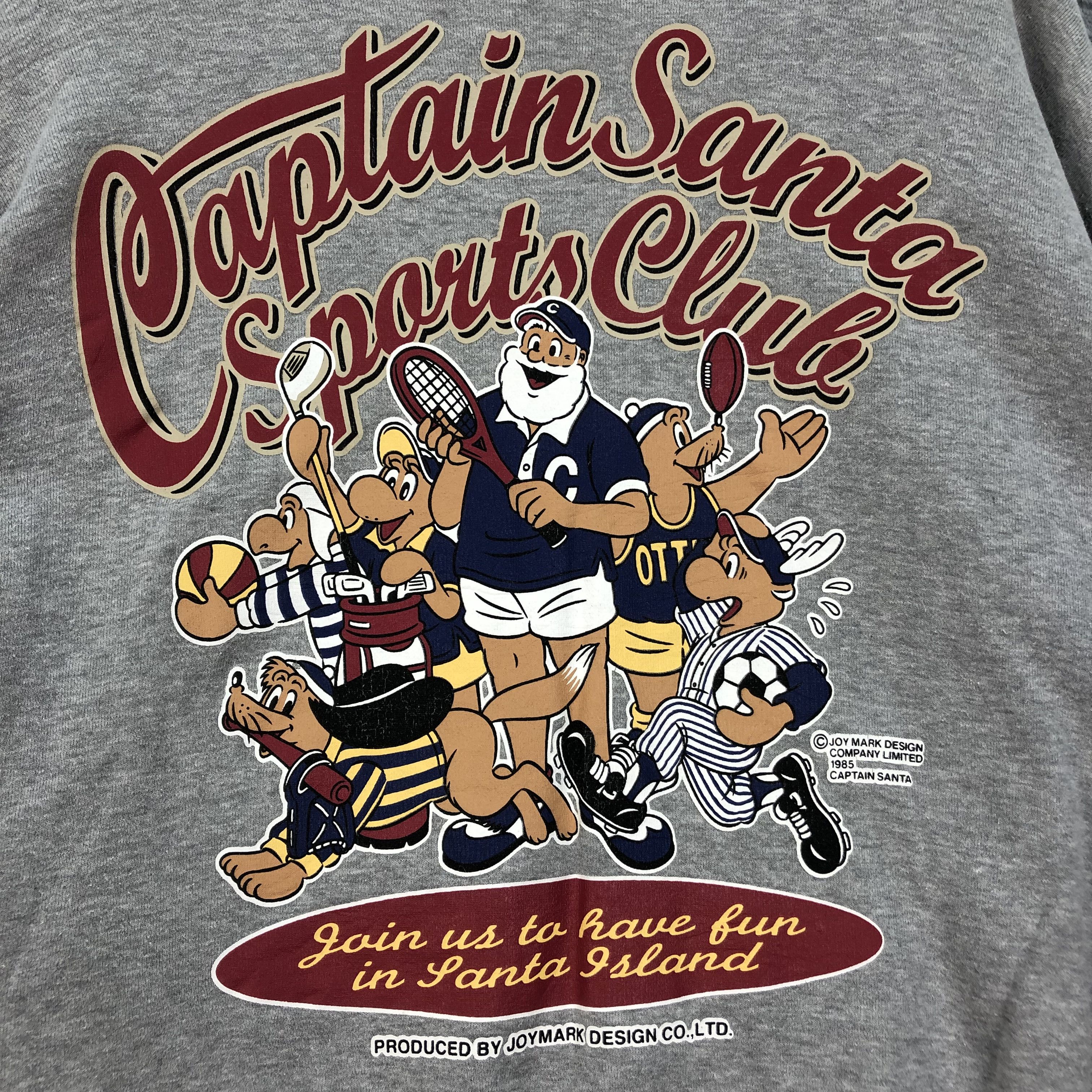 Captain Santors Captain Santa Made in Japan Printed Sweatshirts #4465-155 Size US L / EU 52-54 / 3 - 15 Thumbnail