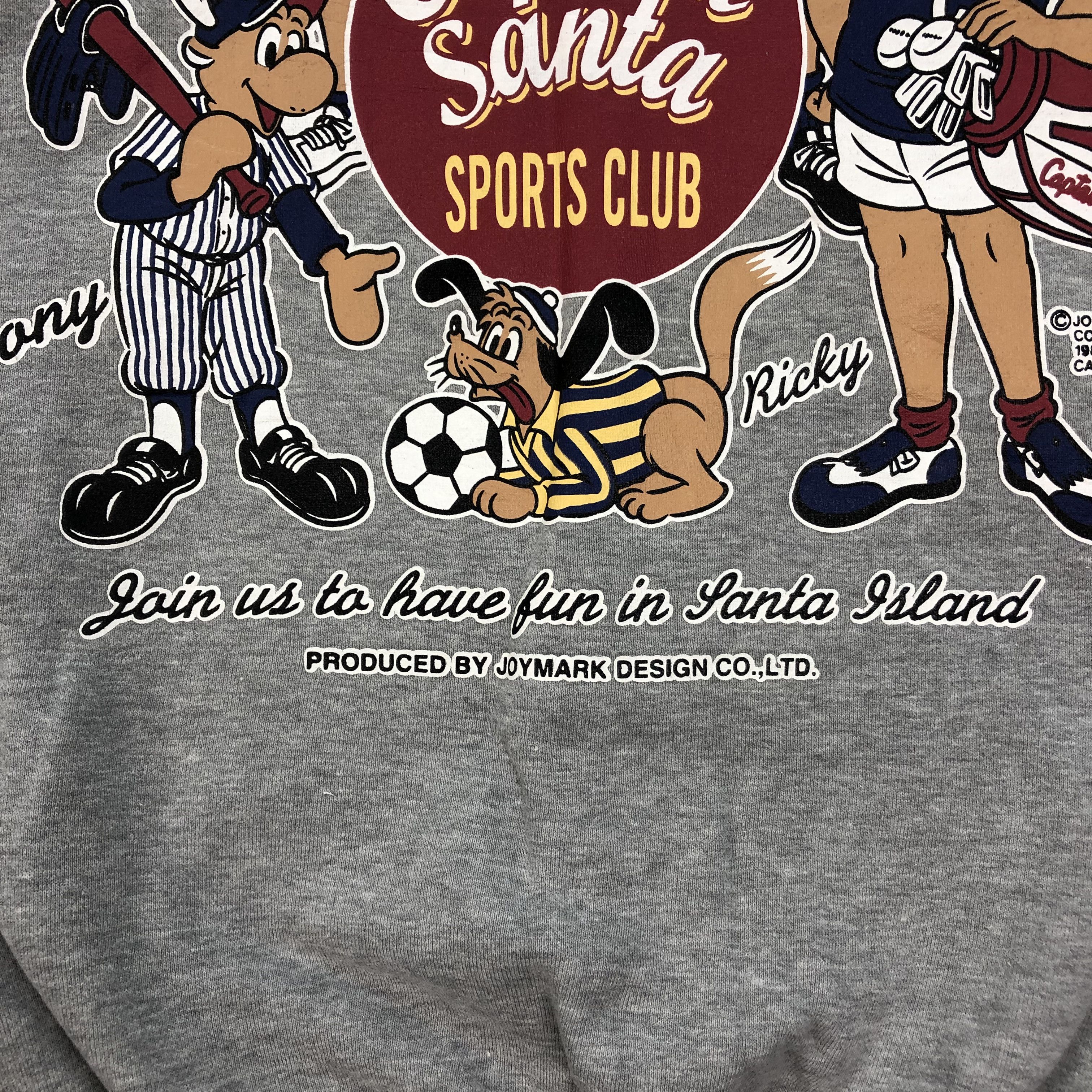 Captain Santors Captain Santa Made in Japan Printed Sweatshirts #4465-155 Size US L / EU 52-54 / 3 - 5 Thumbnail