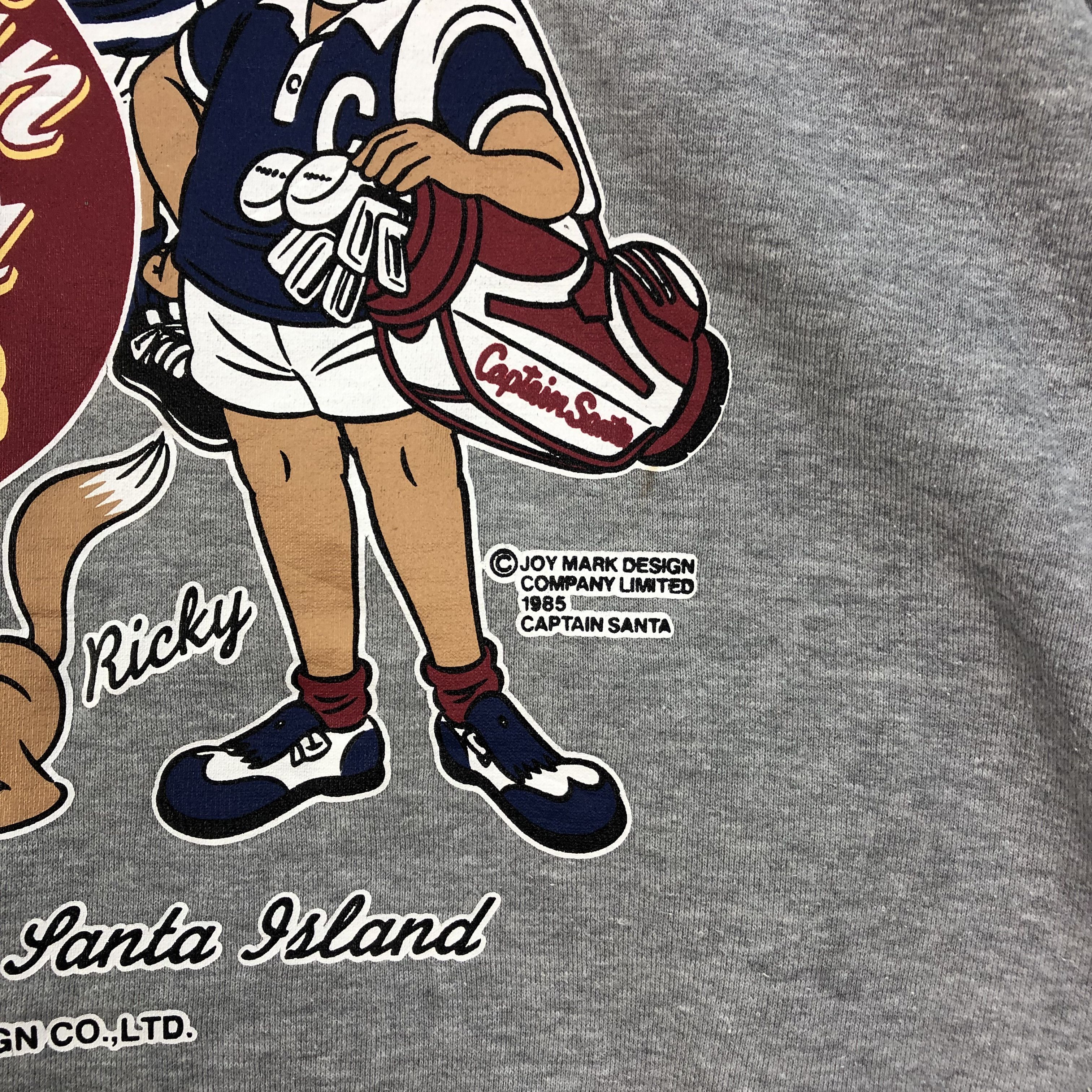Captain Santors Captain Santa Made in Japan Printed Sweatshirts #4465-155 Size US L / EU 52-54 / 3 - 4 Thumbnail