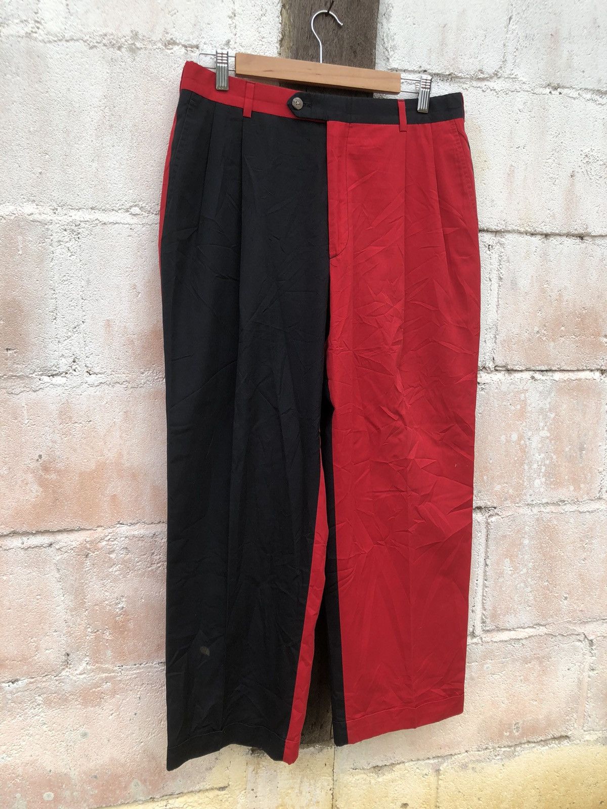 image of Berle Pants Multicolor Joker Usa in Black/Red, Men's (Size 32)