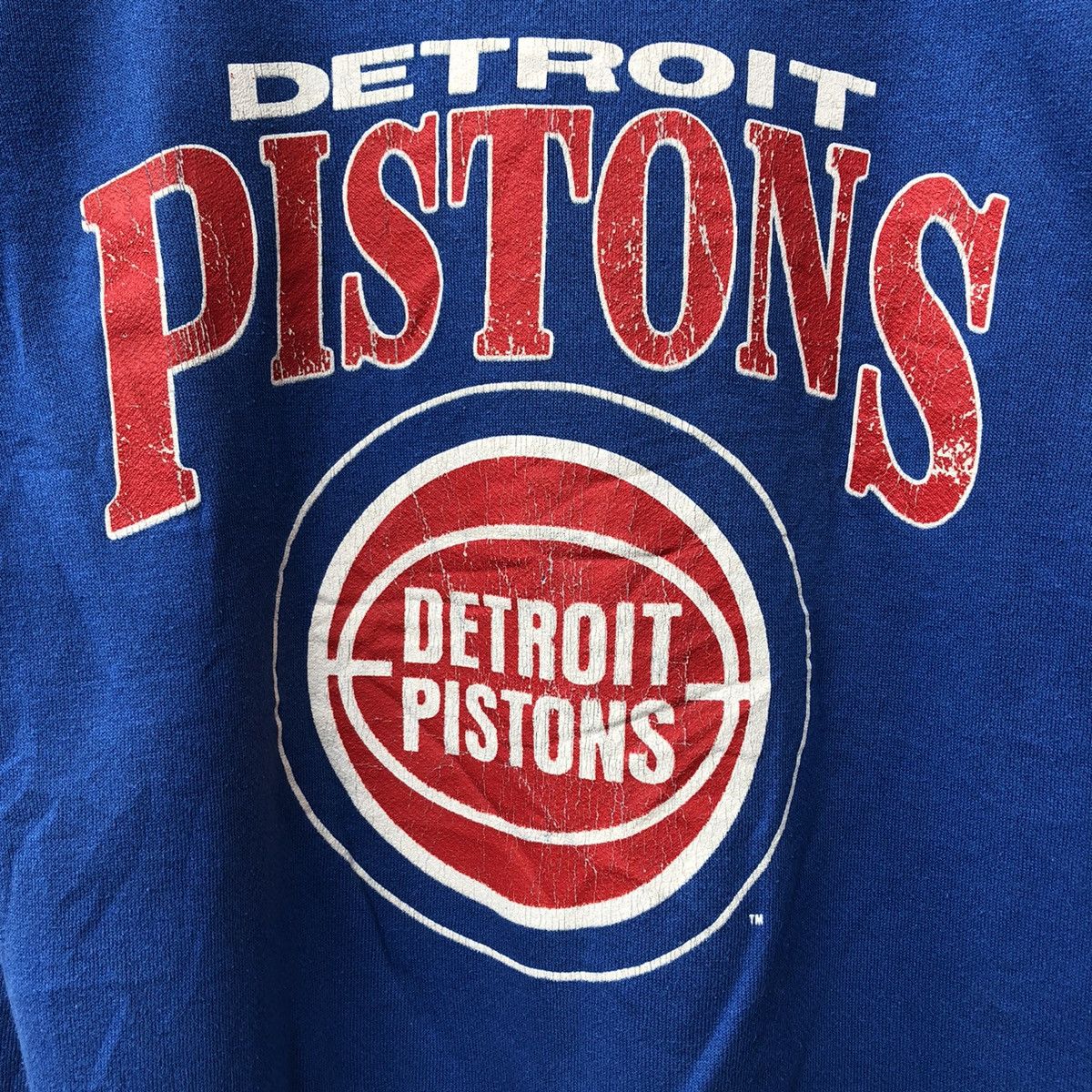 Vintage VINTAGE SWEATSHIRT DETROIT PISTONS BIG LOGO MADE IN USA Size US S / EU 44-46 / 1 - 5 Thumbnail