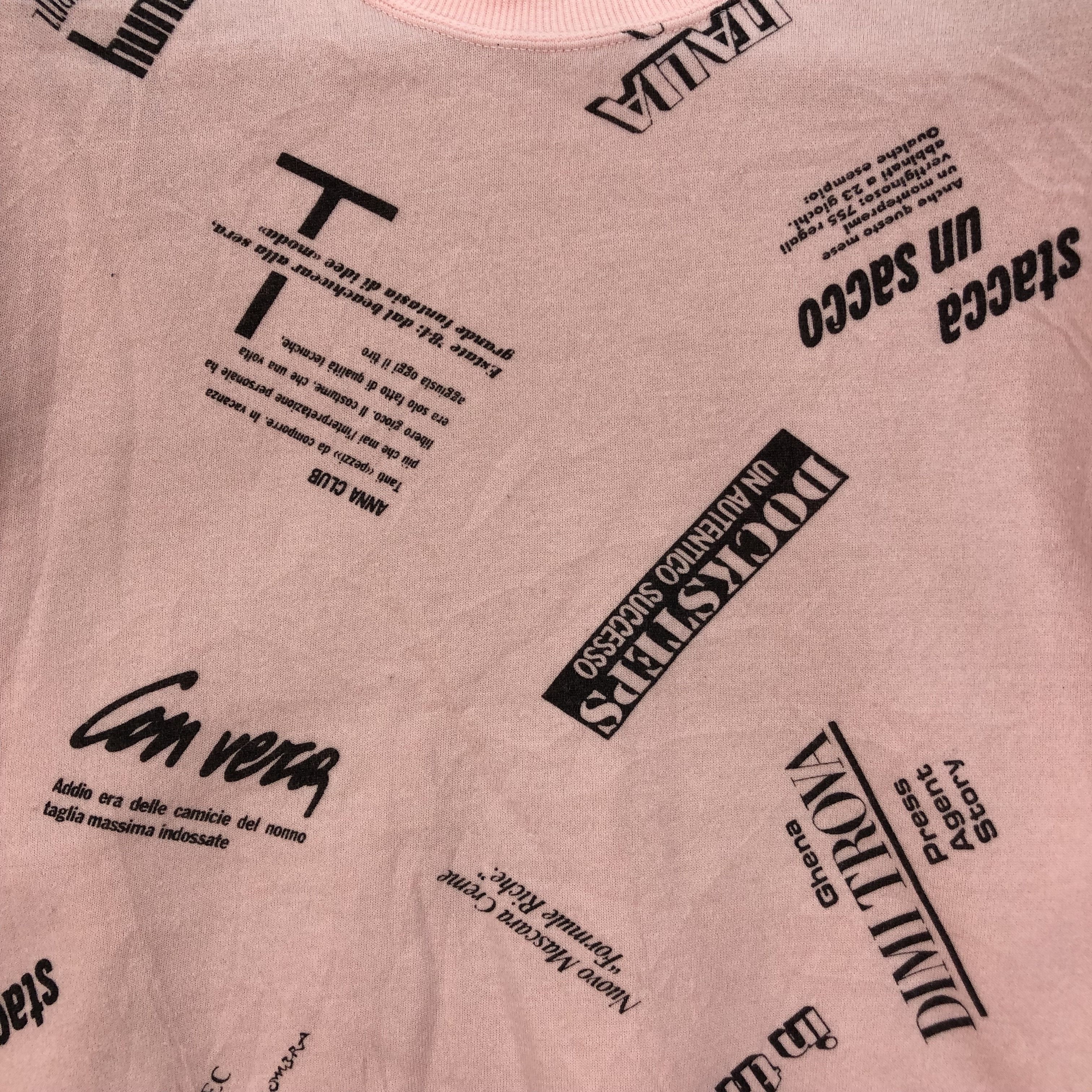 Japanese Brand CHARGE Arnold Palmer All Over Printed Sweatshirts #4507-156 Size M / US 6-8 / IT 42-44 - 3 Thumbnail