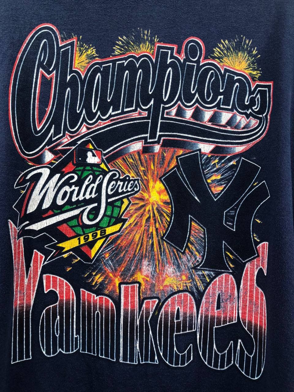 MLB Vintage 1998 New York Yankees Champion MLB sweatshirt Size US L / EU 52-54 / 3 - 8 Thumbnail