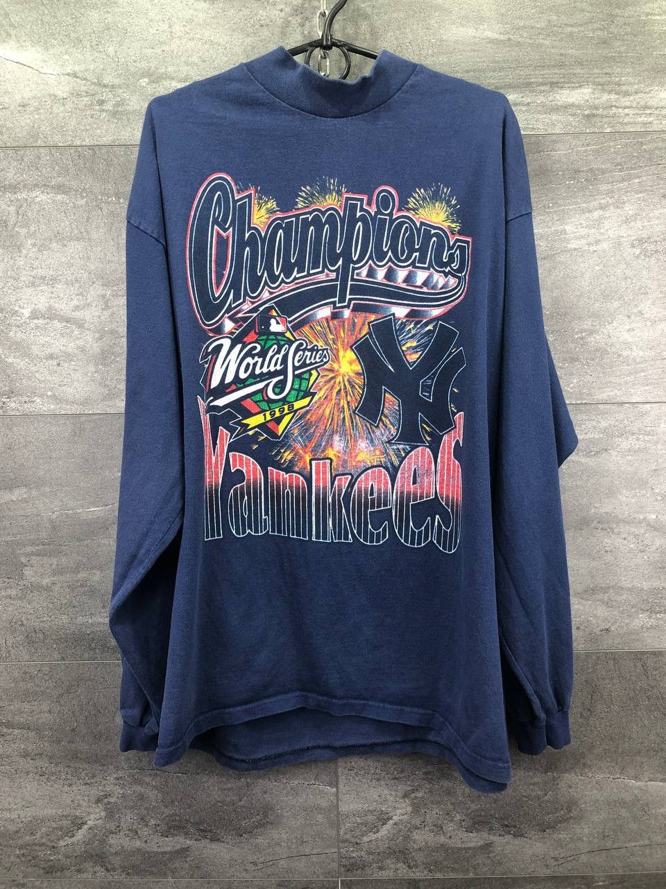 MLB Vintage 1998 New York Yankees Champion MLB sweatshirt Size US L / EU 52-54 / 3 - 1 Thumbnail