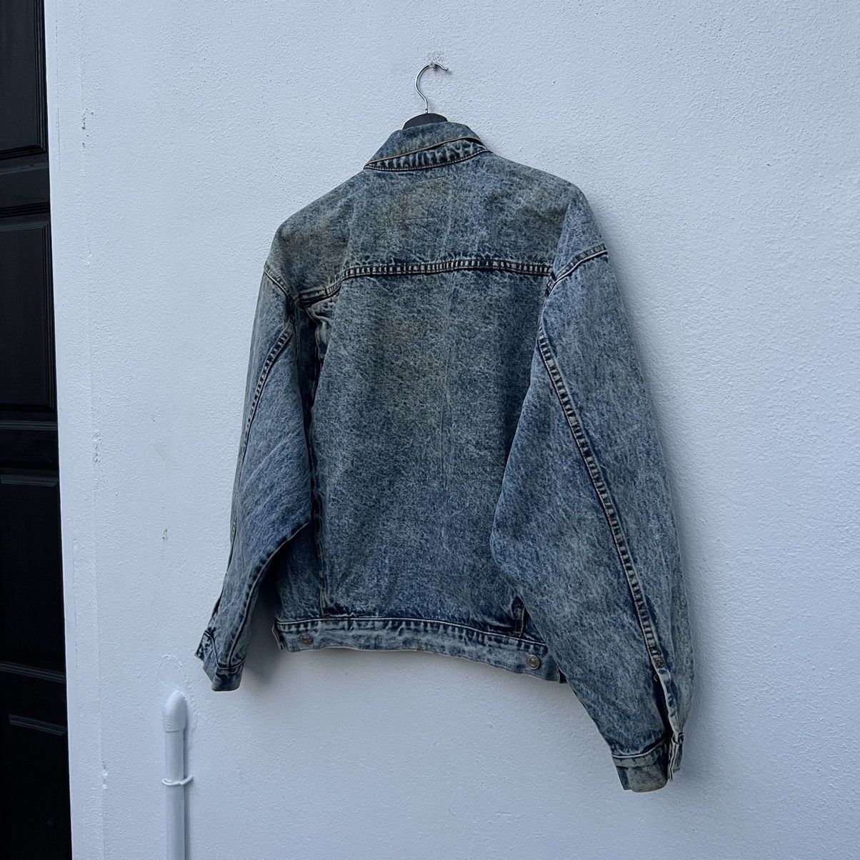 Japanese Brand VINTAGE TRUCKER DENIM JACKET WDE WONDER Size US L / EU 52-54 / 3 - 8 Thumbnail