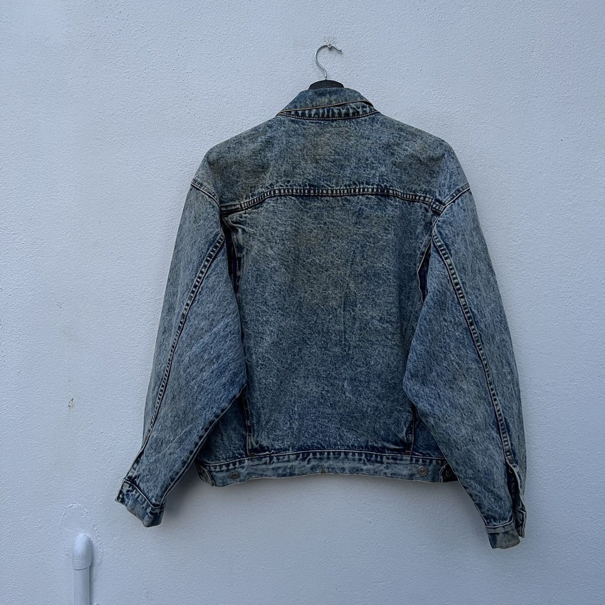 Japanese Brand VINTAGE TRUCKER DENIM JACKET WDE WONDER Size US L / EU 52-54 / 3 - 7 Thumbnail