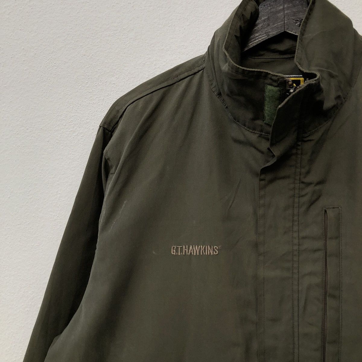 Japanese Brand VINTAGE GT GEORGE THOMAS HAWKINS CARGO JACKET MULTI POCKET Size US L / EU 52-54 / 3 - 4 Thumbnail