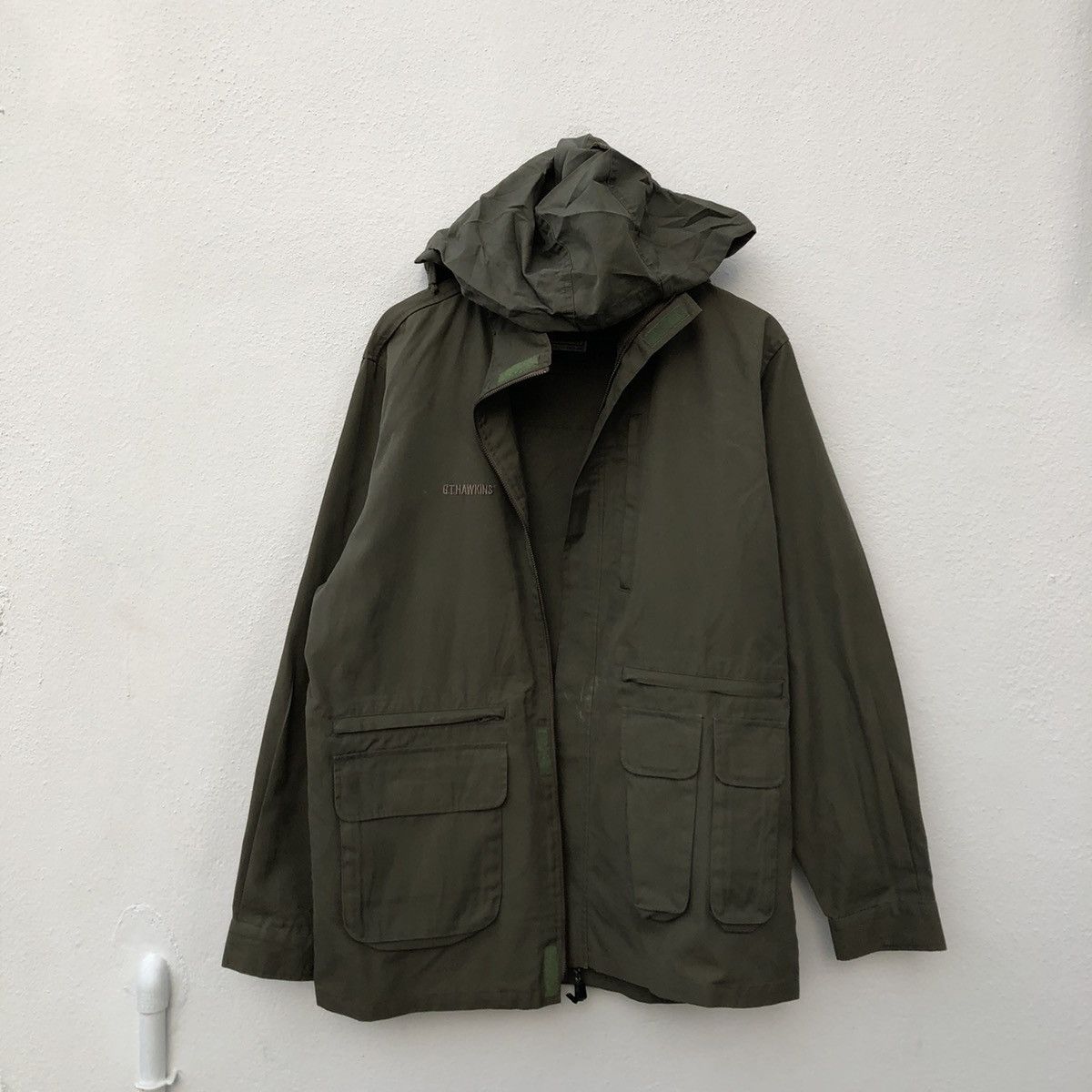 Japanese Brand VINTAGE GT GEORGE THOMAS HAWKINS CARGO JACKET MULTI POCKET Size US L / EU 52-54 / 3 - 12 Thumbnail