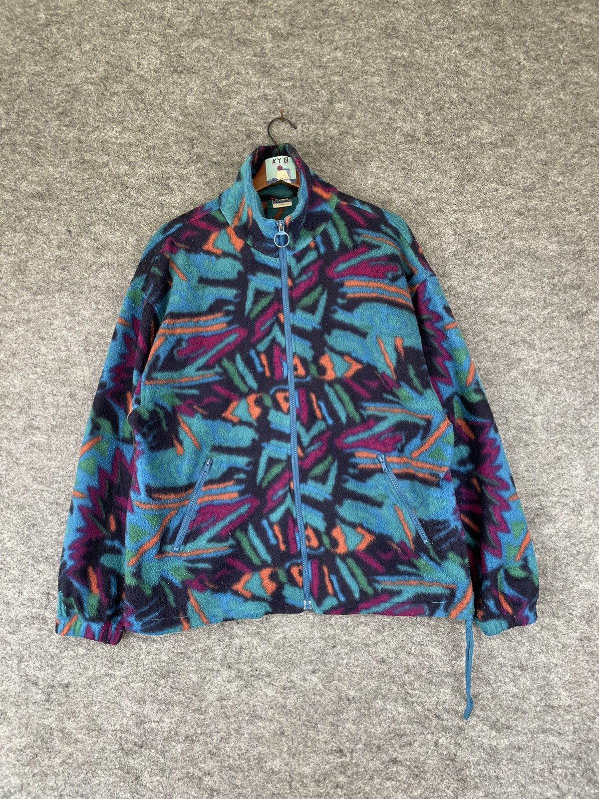 Japanese Brand × Vintage VINTAGE GLEEMAN AZTEC FLEECE JACKET Size US M / EU 48-50 / 2 - 1 Thumbnail