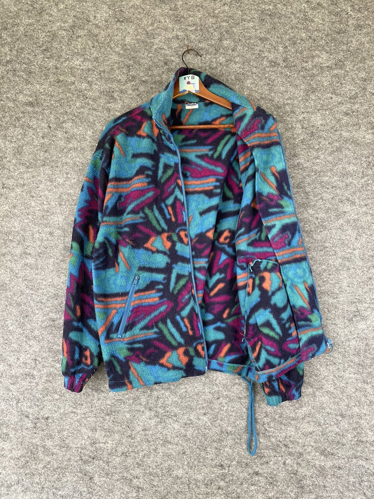 Japanese Brand × Vintage VINTAGE GLEEMAN AZTEC FLEECE JACKET Size US M / EU 48-50 / 2 - 5 Thumbnail