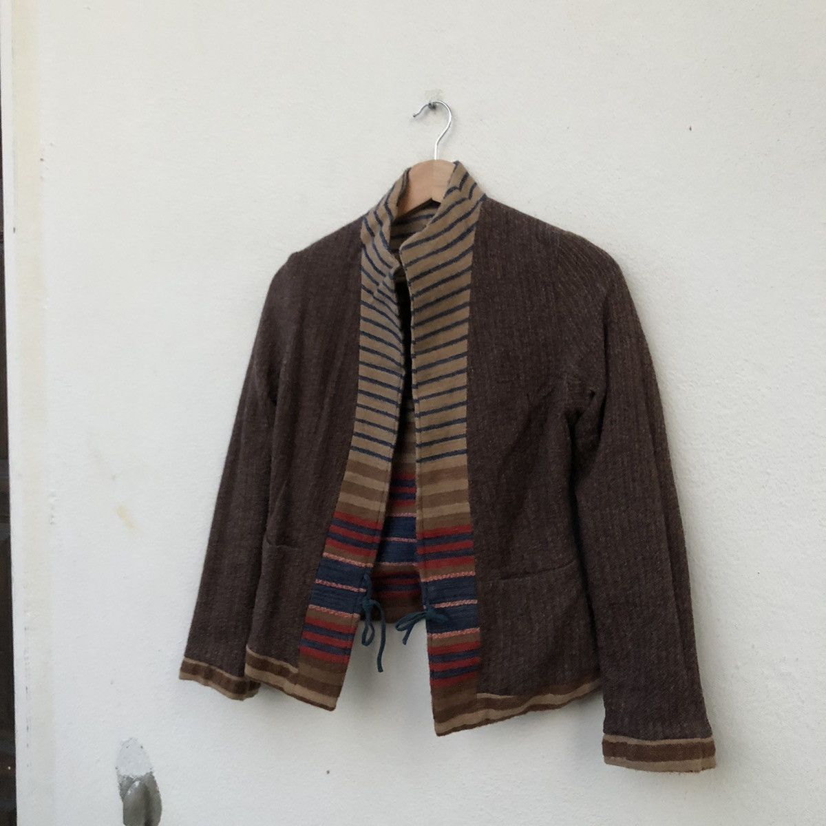 45rpm RARE REVERSIBLE CROPPED WOOL JACKET 45RPM STUDIOS Size US M / EU 48-50 / 2 - 10 Thumbnail