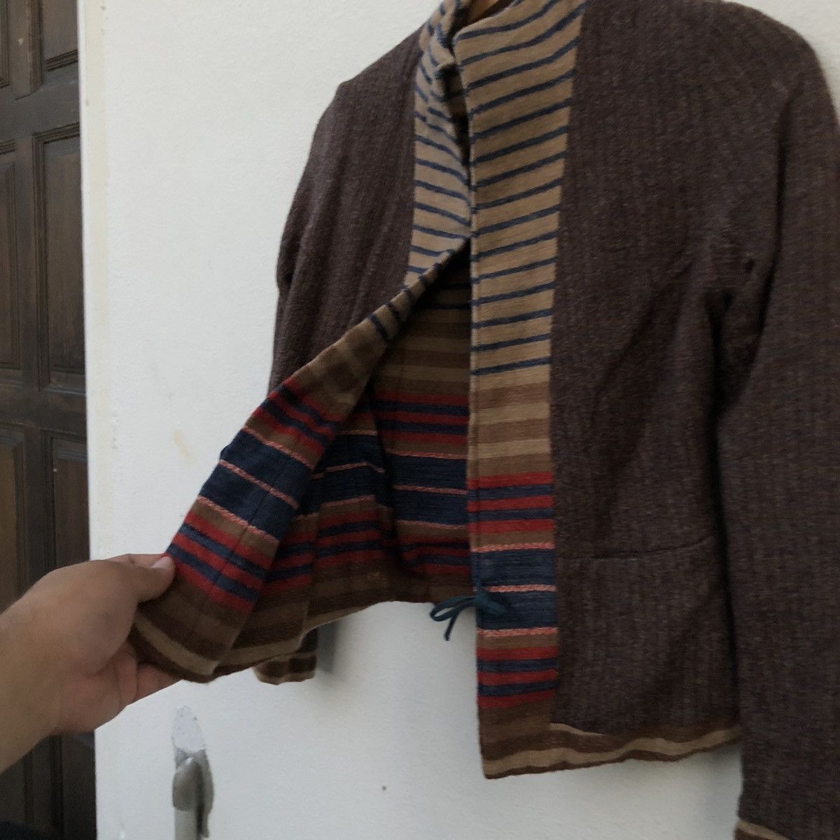 45rpm RARE REVERSIBLE CROPPED WOOL JACKET 45RPM STUDIOS Size US M / EU 48-50 / 2 - 11 Thumbnail