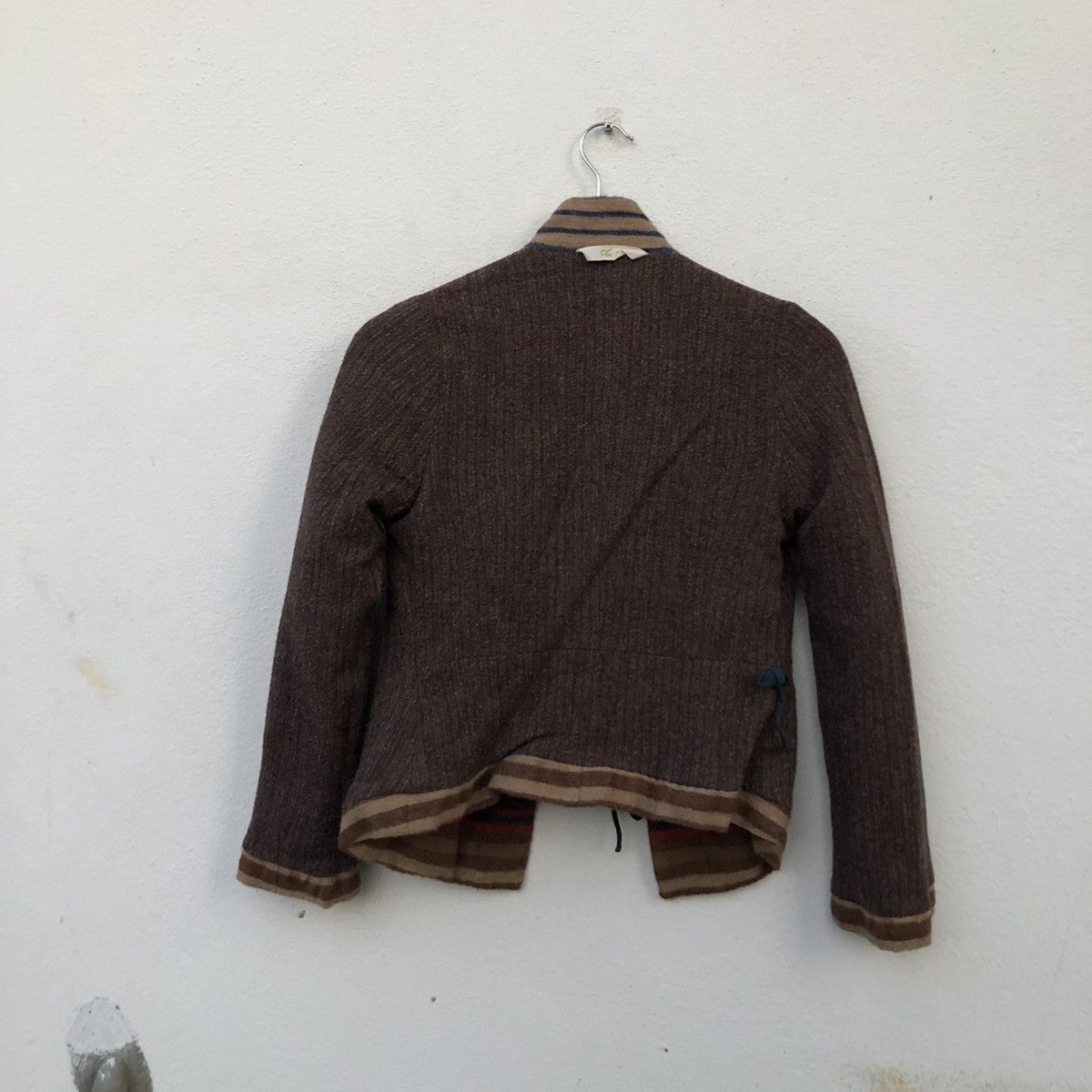 45rpm RARE REVERSIBLE CROPPED WOOL JACKET 45RPM STUDIOS Size US M / EU 48-50 / 2 - 12 Thumbnail