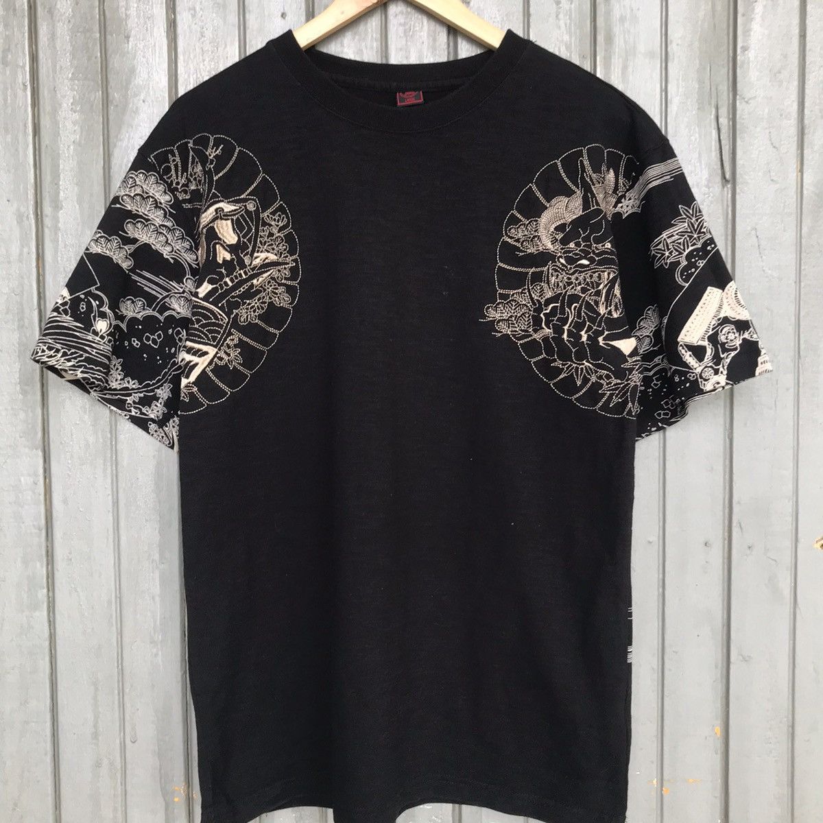Japanese Brand *‼️Rare SUKAJAN TSHIRT OVERPRINT JAPANESE BRAND Size US M / EU 48-50 / 2 - 4 Thumbnail