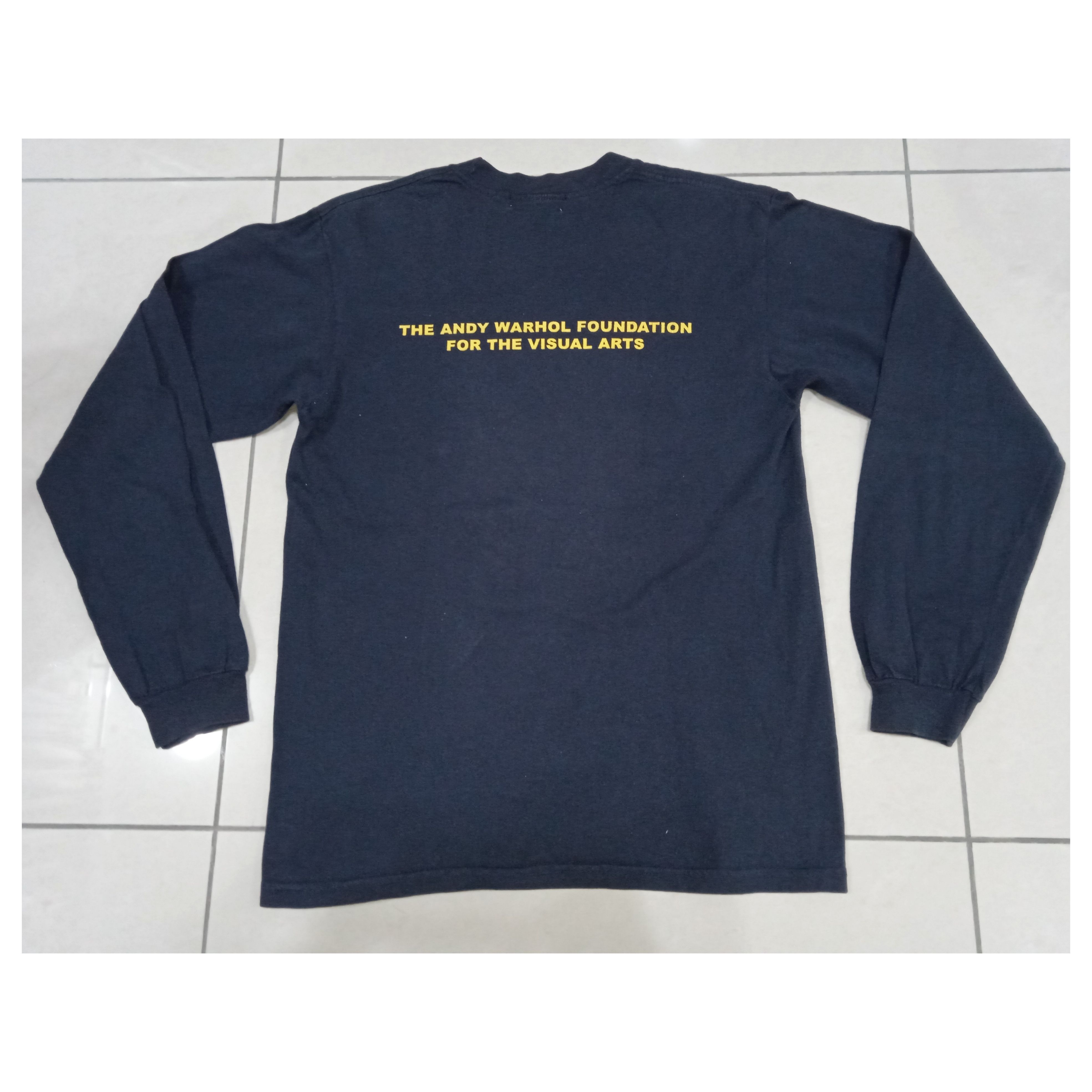 Vintage Vintage 90s Jean-Michel Basquiat Andy Warhol Foundation Size US S / EU 44-46 / 1 - 2 Thumbnail