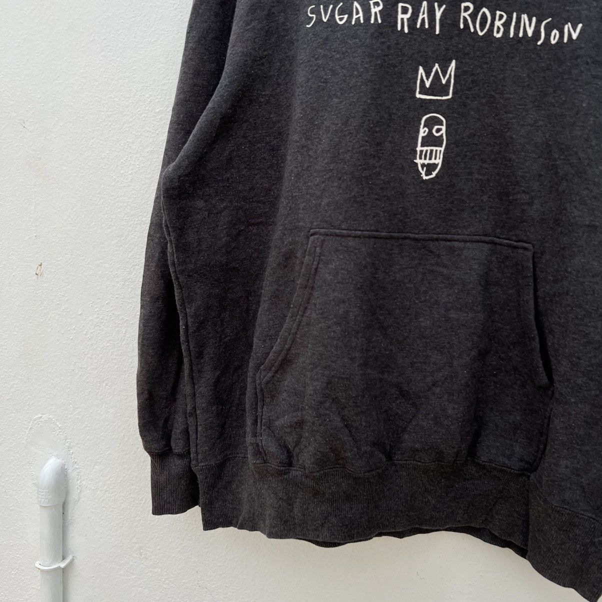 Japanese Brand VINTAGE JEAN-MICHEL BASQUIAT HOODIE BIG LOGO Size US XL / EU 56 / 4 - 4 Thumbnail