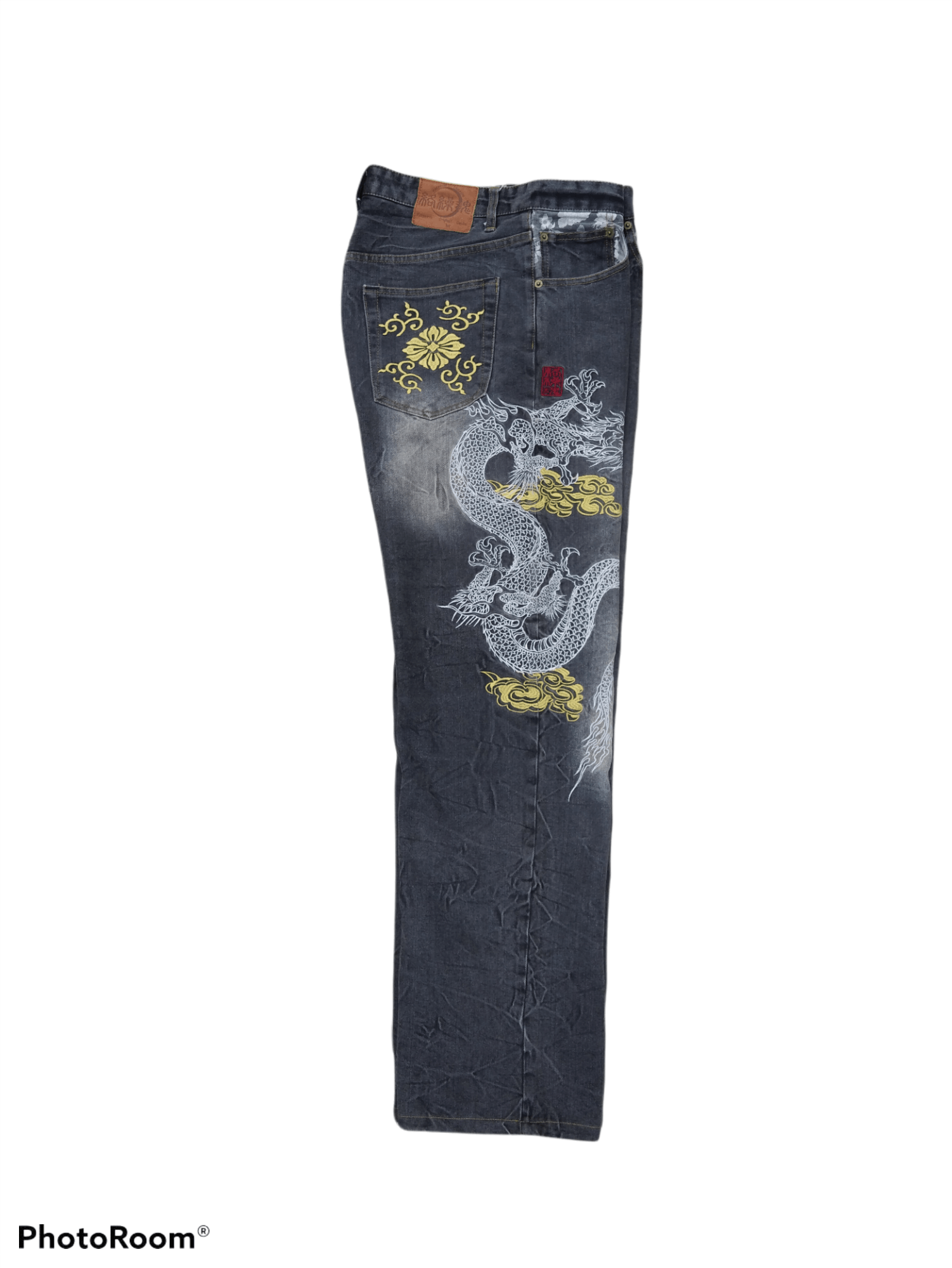Karakuri Tamashii SiCK MULTIPOCKET KARAKURI JAPANESE TRADITIONAL YAKUZA SYMBOL Size US 33 - 5 Thumbnail