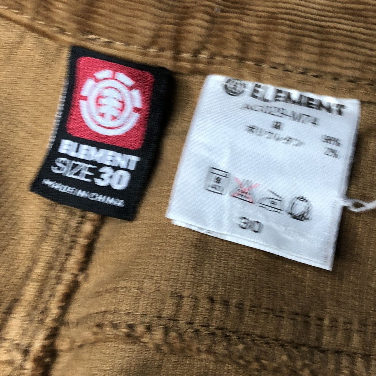 Element Element Skateboard Pants Corduroy Size US 30 / EU 46 - 6 Thumbnail