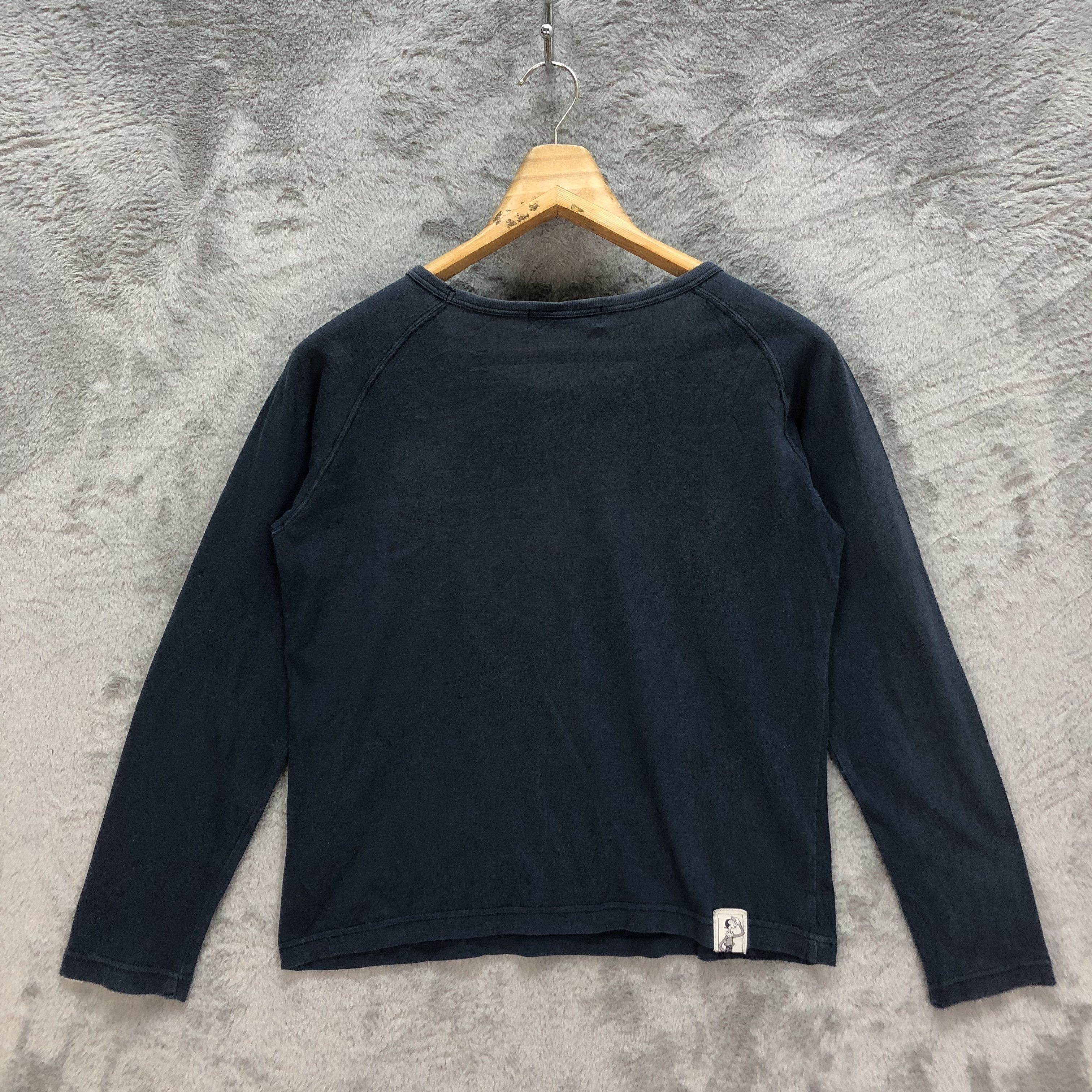 Gianni Valentino OLIVE X GIANNI VALENTINO CROPPED LONG SLEEVE TSHIRT #6407-65 Size M / US 6-8 / IT 42-44 - 11 Thumbnail