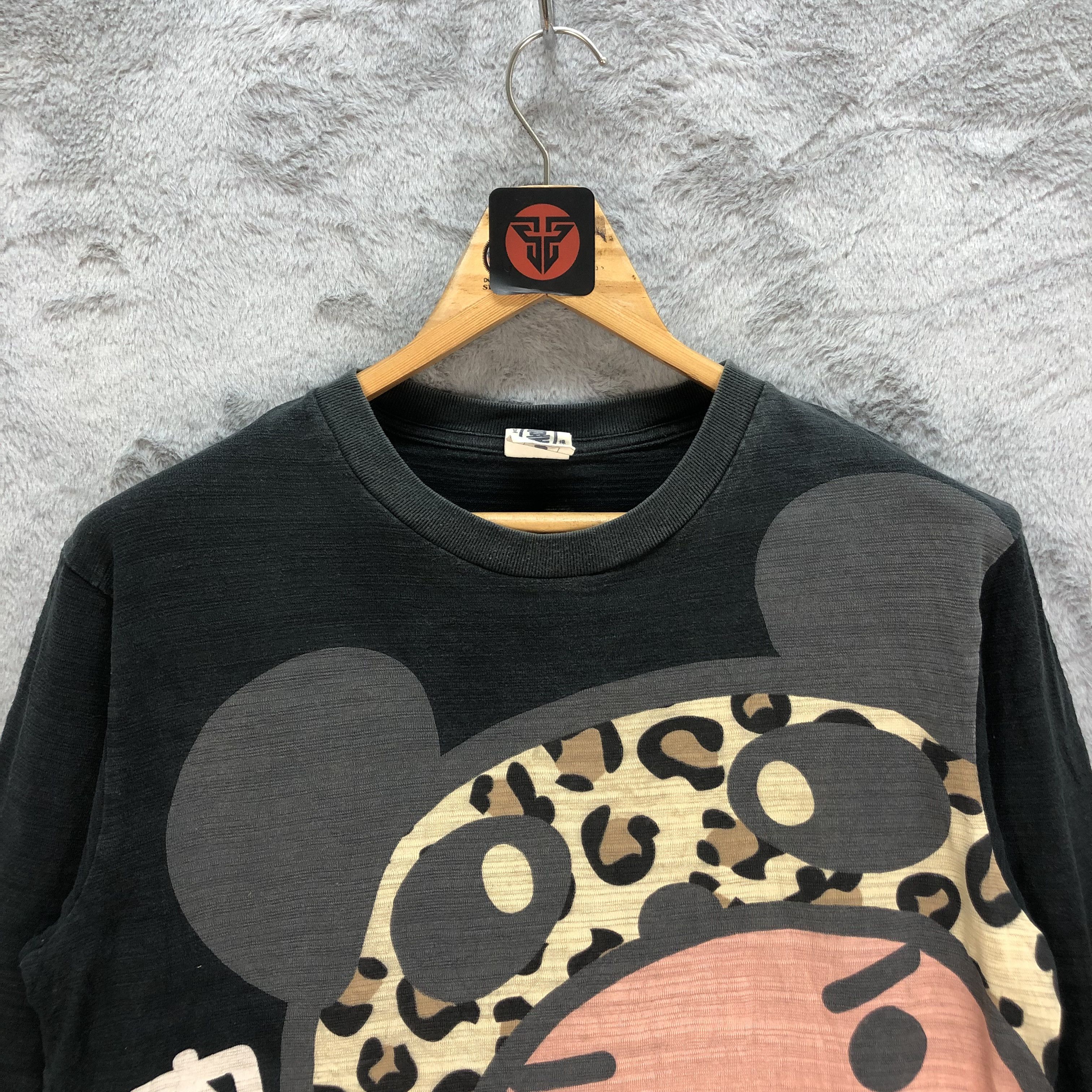 Japanese Brand PIGGY PRINTED LONG SLEEVE T SHIRTS #6408-65 Size US M / EU 48-50 / 2 - 2 Thumbnail