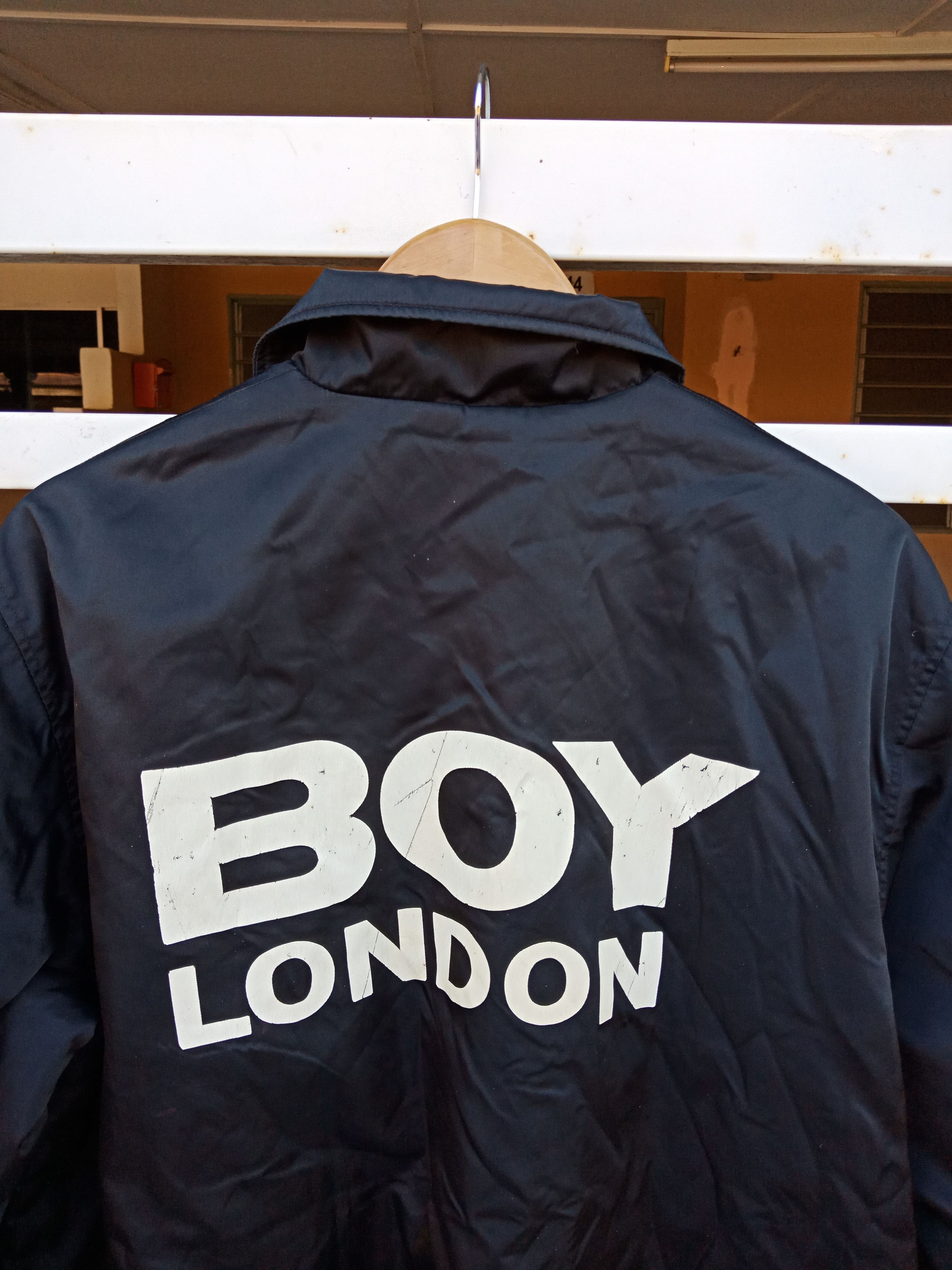 Boy London Boy London Spell Out Big Logo Long Jacket Size US L / EU 52-54 / 3 - 5 Thumbnail