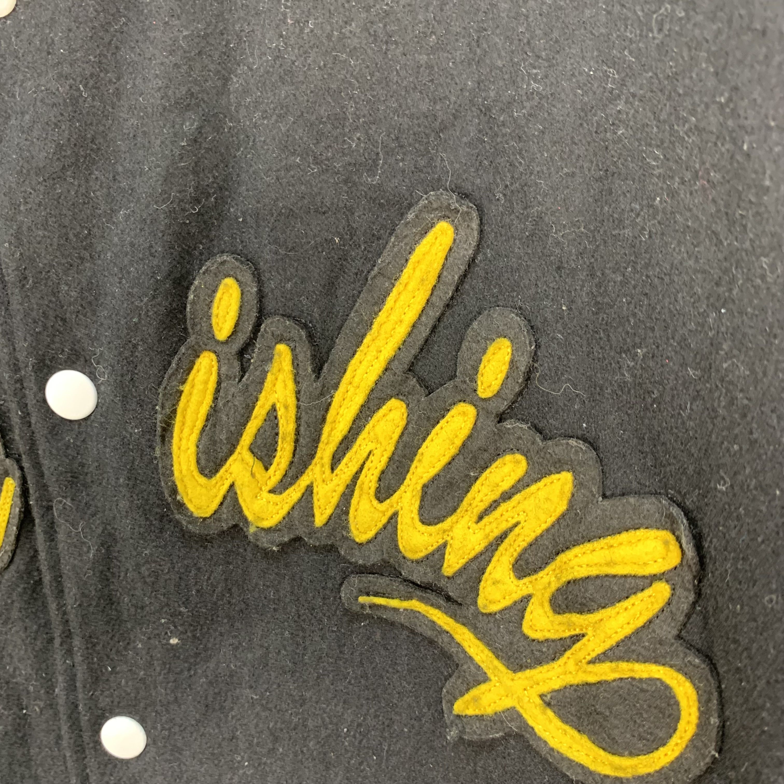Japanese Brand flourishing unbiased Embroidery Big Logo Varsity #3939-136 Size US XL / EU 56 / 4 - 4 Thumbnail