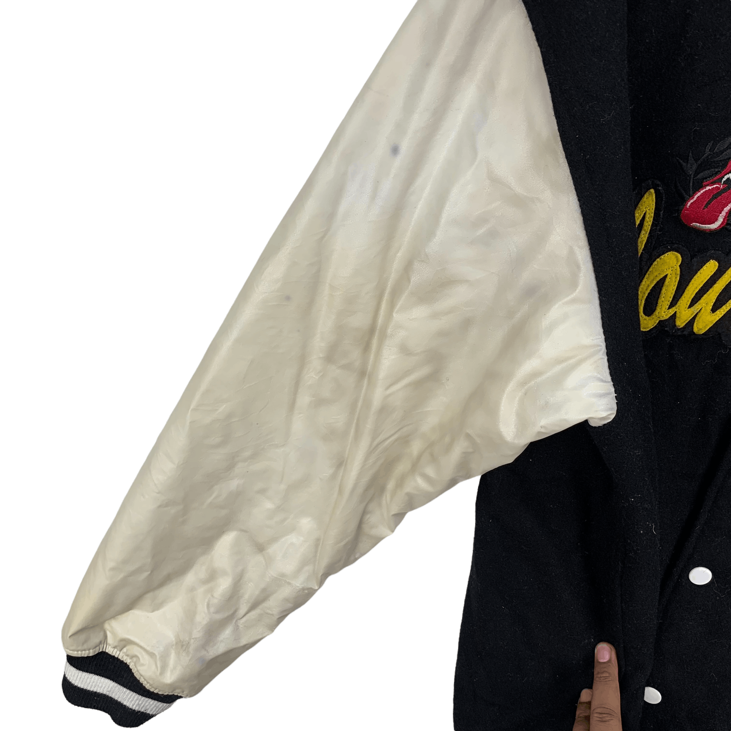 Japanese Brand flourishing unbiased Embroidery Big Logo Varsity #3939-136 Size US XL / EU 56 / 4 - 7 Thumbnail