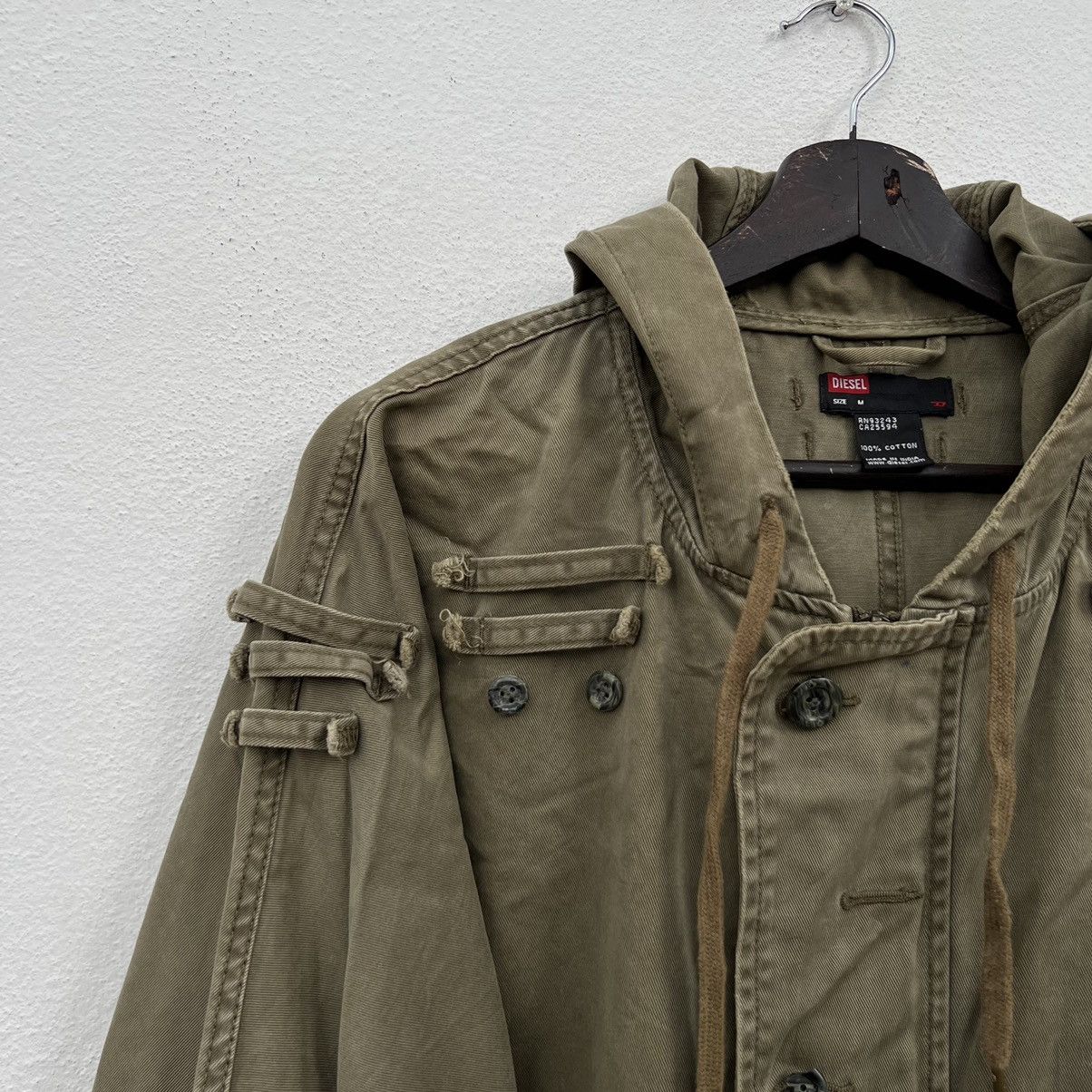 Diesel VINTAGE FISH TAIL PARKA JACKET DIESEL PARACHUTE BIKER STYLE Size US M / EU 48-50 / 2 - 5 Thumbnail