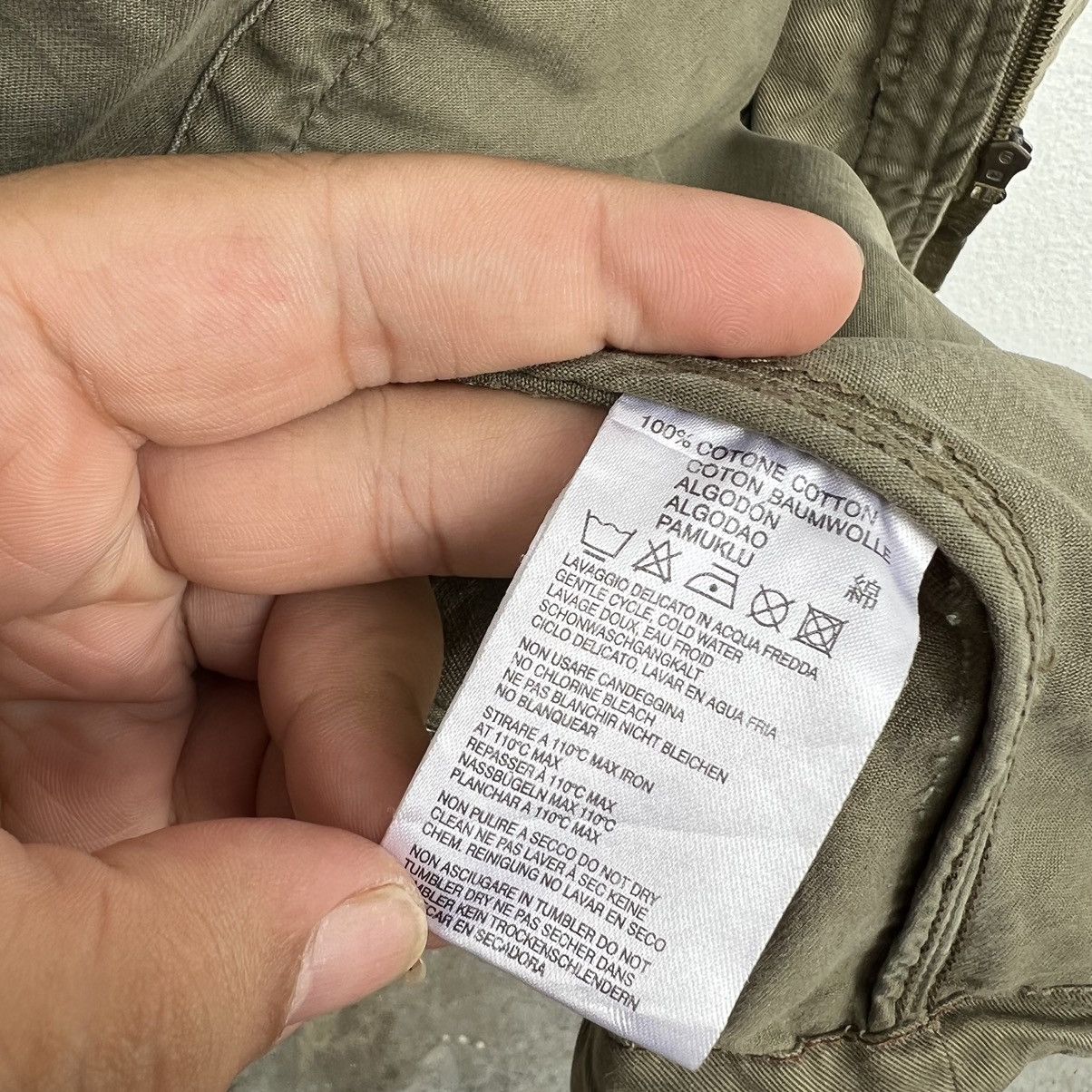 Diesel VINTAGE FISH TAIL PARKA JACKET DIESEL PARACHUTE BIKER STYLE Size US M / EU 48-50 / 2 - 17 Thumbnail