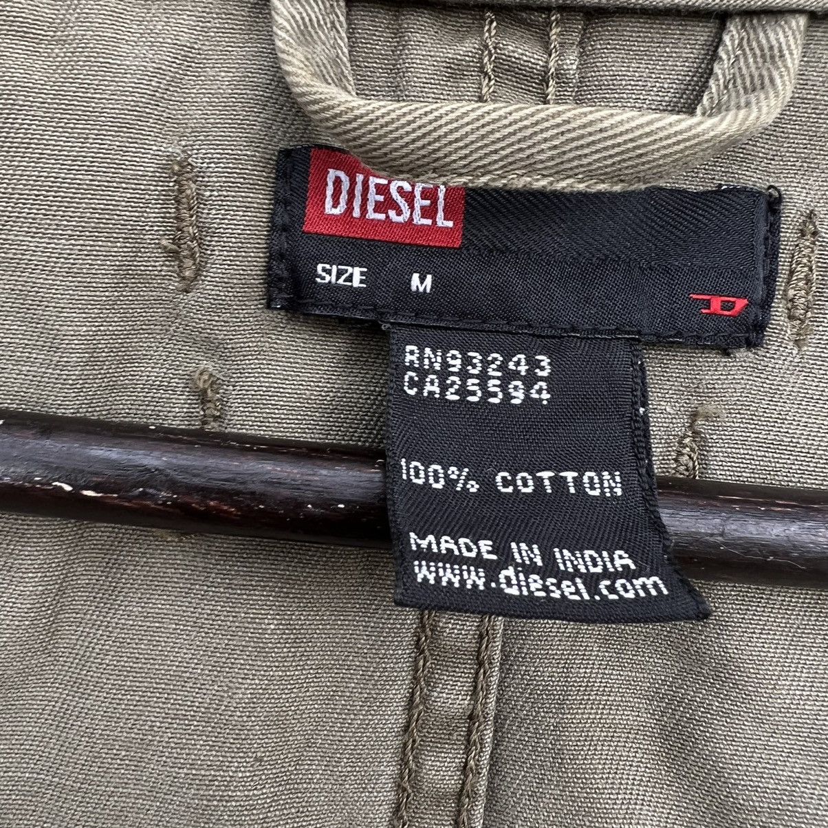 Diesel VINTAGE FISH TAIL PARKA JACKET DIESEL PARACHUTE BIKER STYLE Size US M / EU 48-50 / 2 - 16 Thumbnail