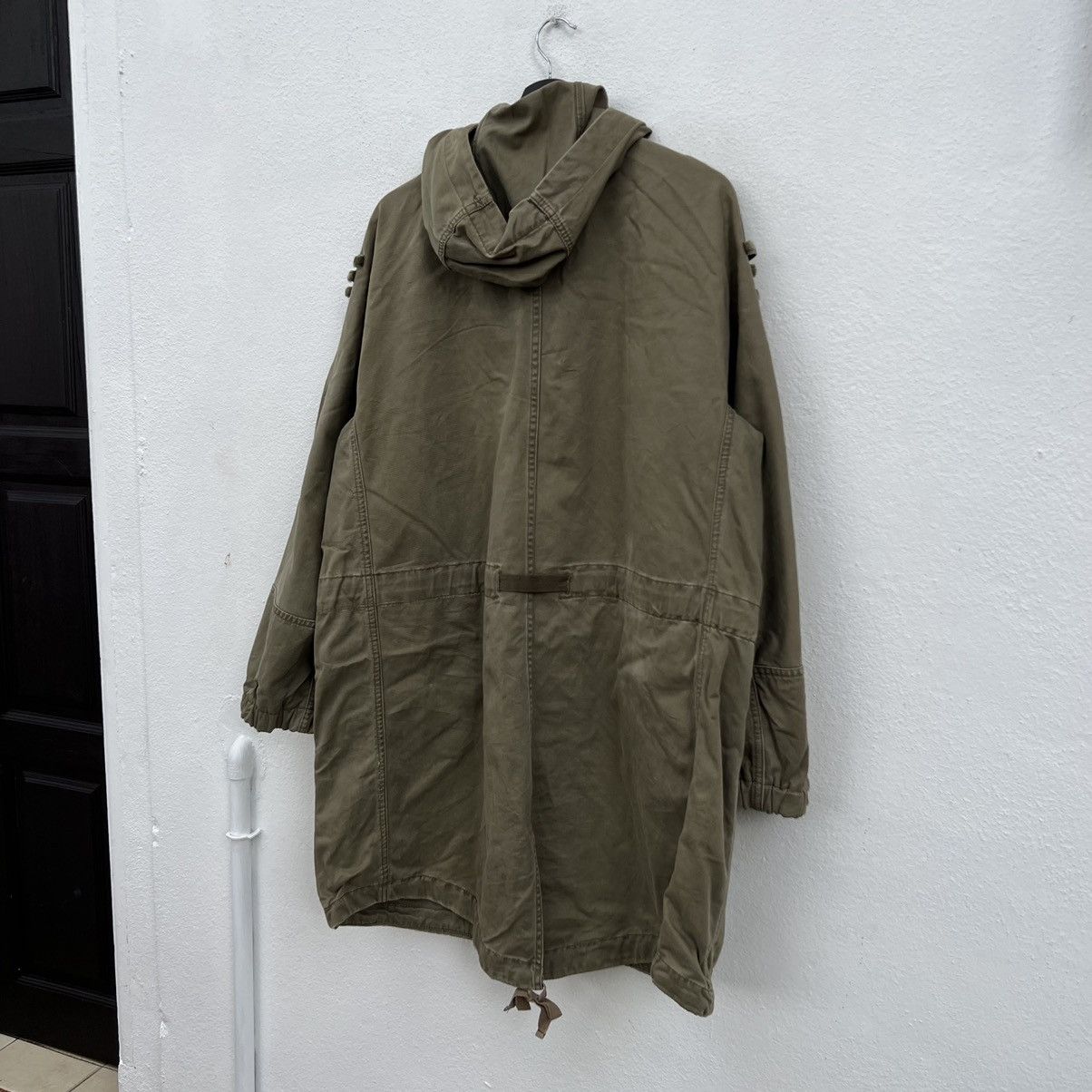 Diesel VINTAGE FISH TAIL PARKA JACKET DIESEL PARACHUTE BIKER STYLE Size US M / EU 48-50 / 2 - 11 Thumbnail