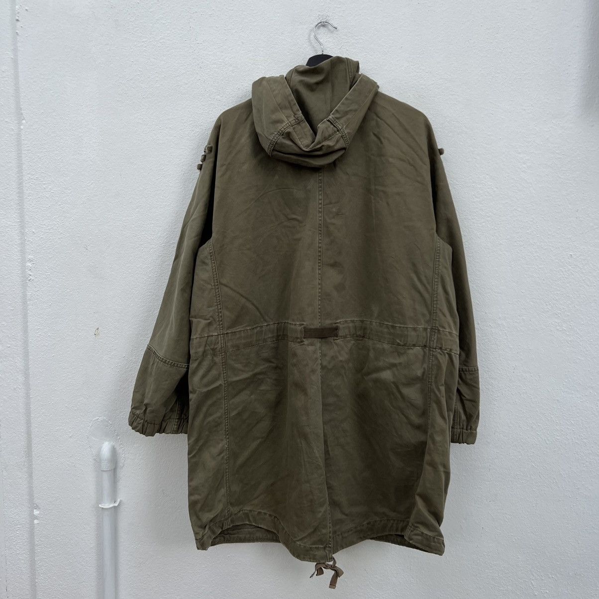 Diesel VINTAGE FISH TAIL PARKA JACKET DIESEL PARACHUTE BIKER STYLE Size US M / EU 48-50 / 2 - 10 Thumbnail
