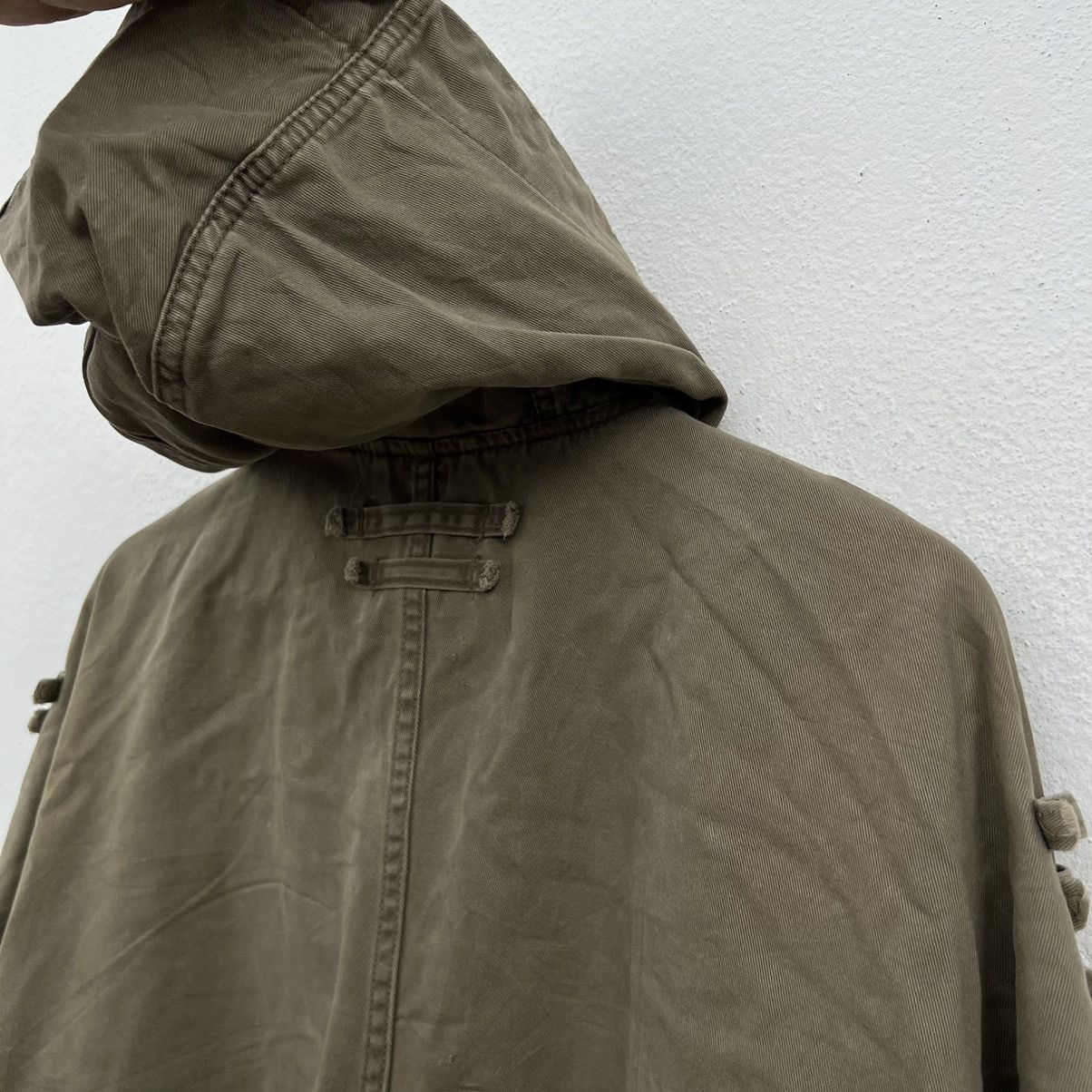 Diesel VINTAGE FISH TAIL PARKA JACKET DIESEL PARACHUTE BIKER STYLE Size US M / EU 48-50 / 2 - 12 Thumbnail