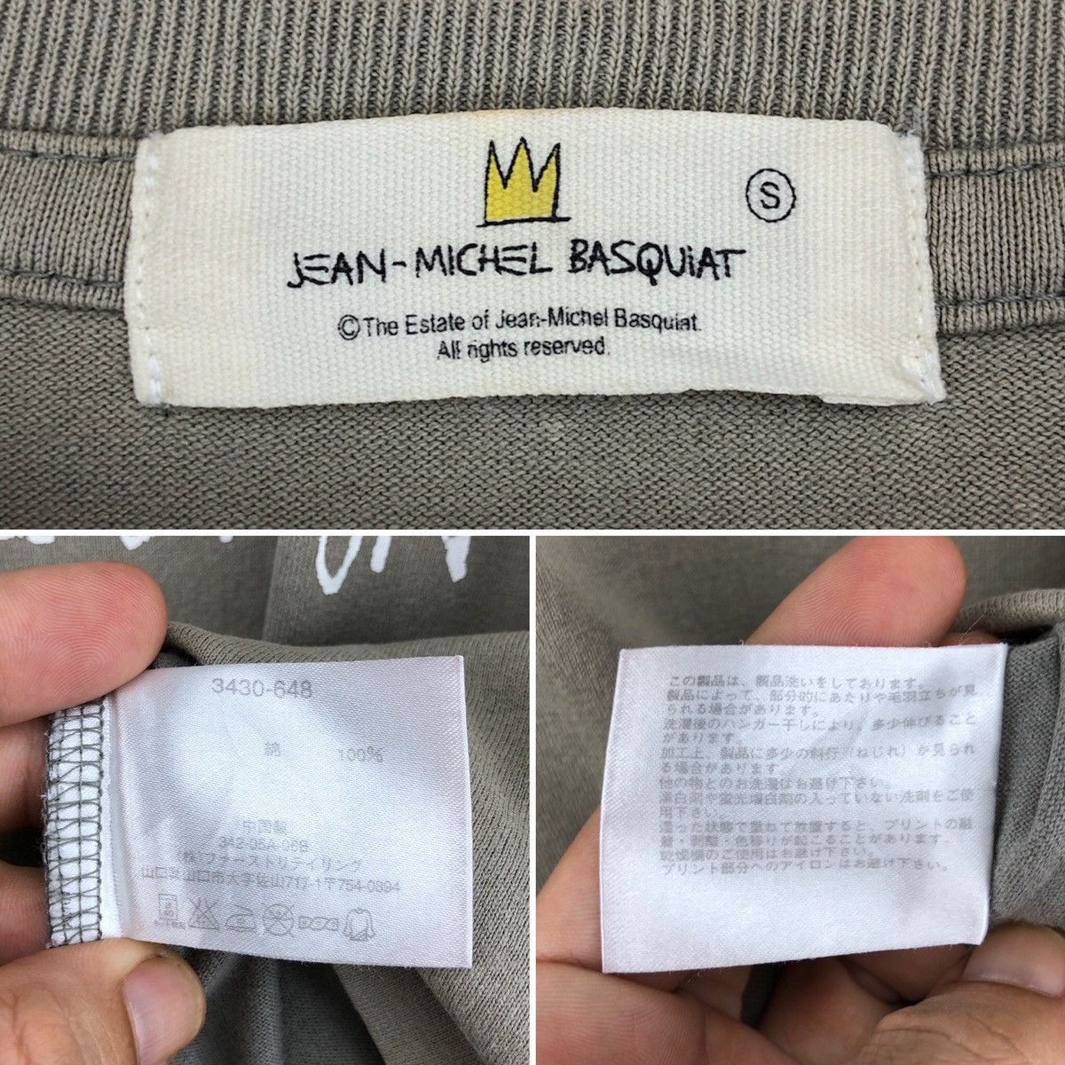 Jean-Michel Basquiat Jean Michel Basquiat Jack Johnson Pop Art Tee Shirt S Size US S / EU 44-46 / 1 - 4 Thumbnail